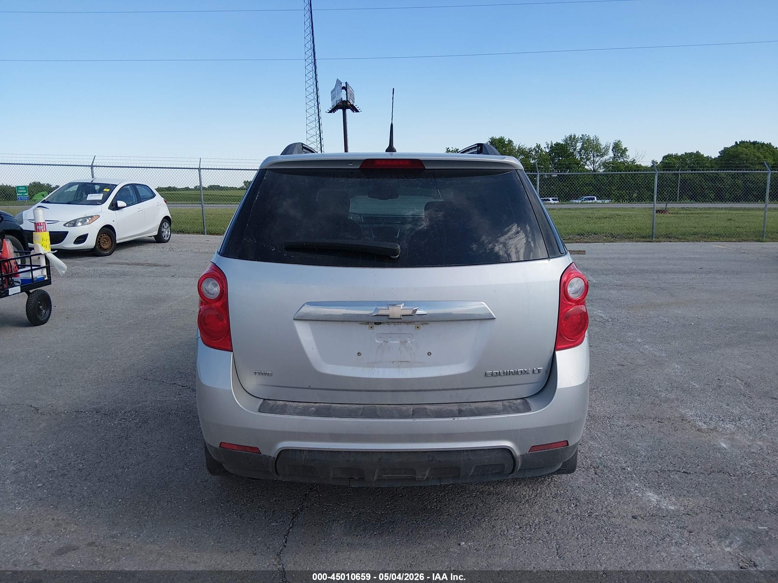 2013 Chevrolet Equinox 1lt Silver vin: 2GNFLEEK4D6109929