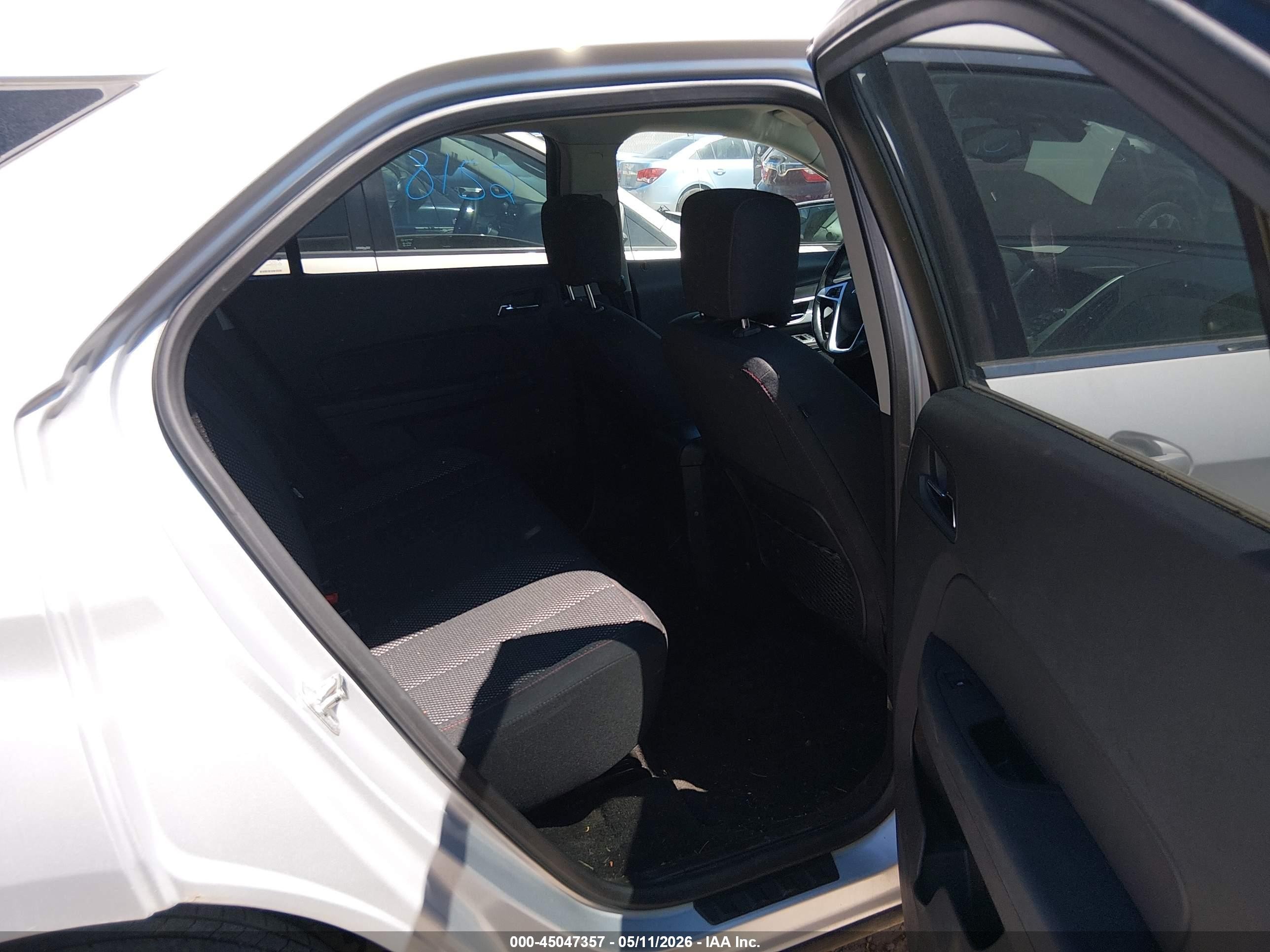 2013 Chevrolet Equinox 1lt Silver vin: 2GNFLEEK4D6193220