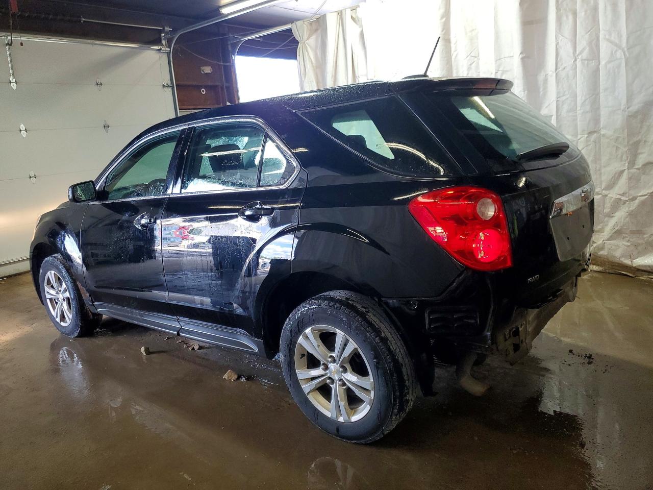 2015 Chevrolet Equinox Ls Black vin: 2GNFLEEK4F6121677