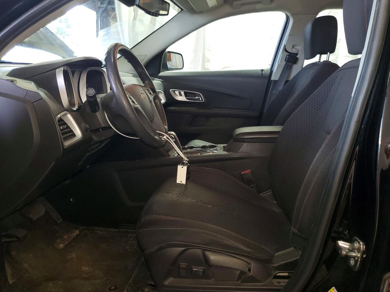 2015 Chevrolet Equinox Ls Black vin: 2GNFLEEK4F6121677