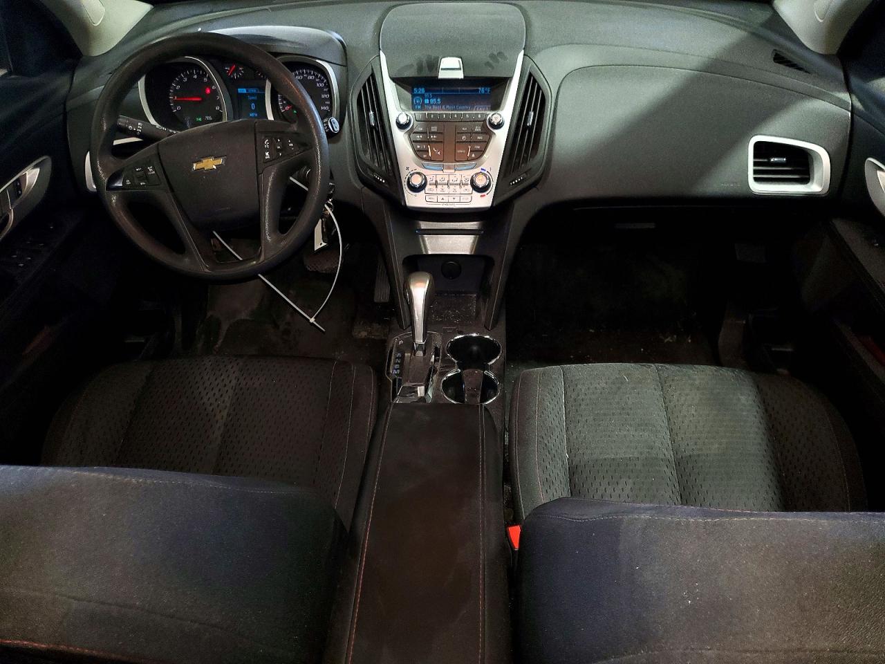 2015 Chevrolet Equinox Ls Black vin: 2GNFLEEK4F6121677