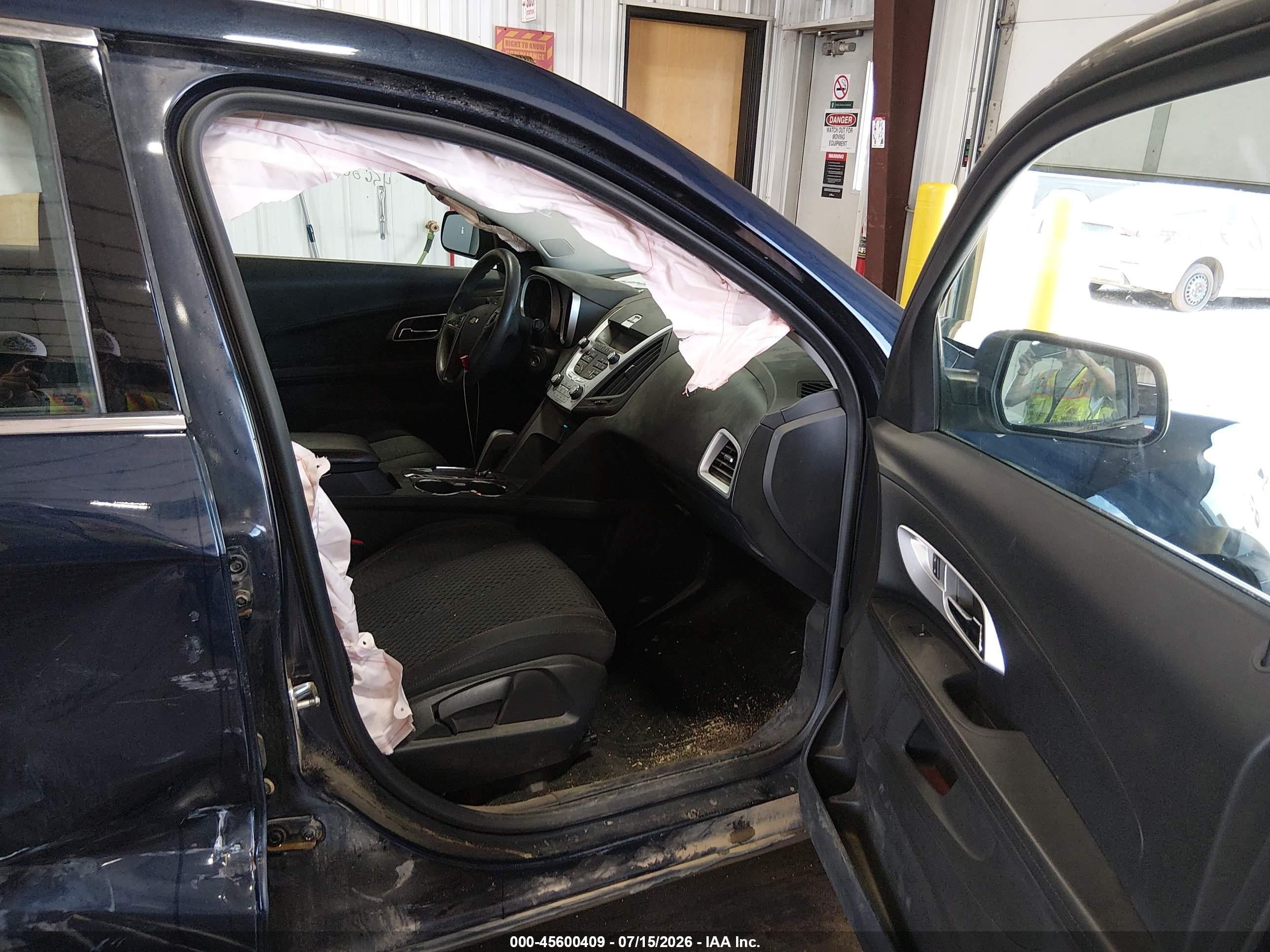 2015 Chevrolet Equinox Ls Dark Blue vin: 2GNFLEEK4F6149107