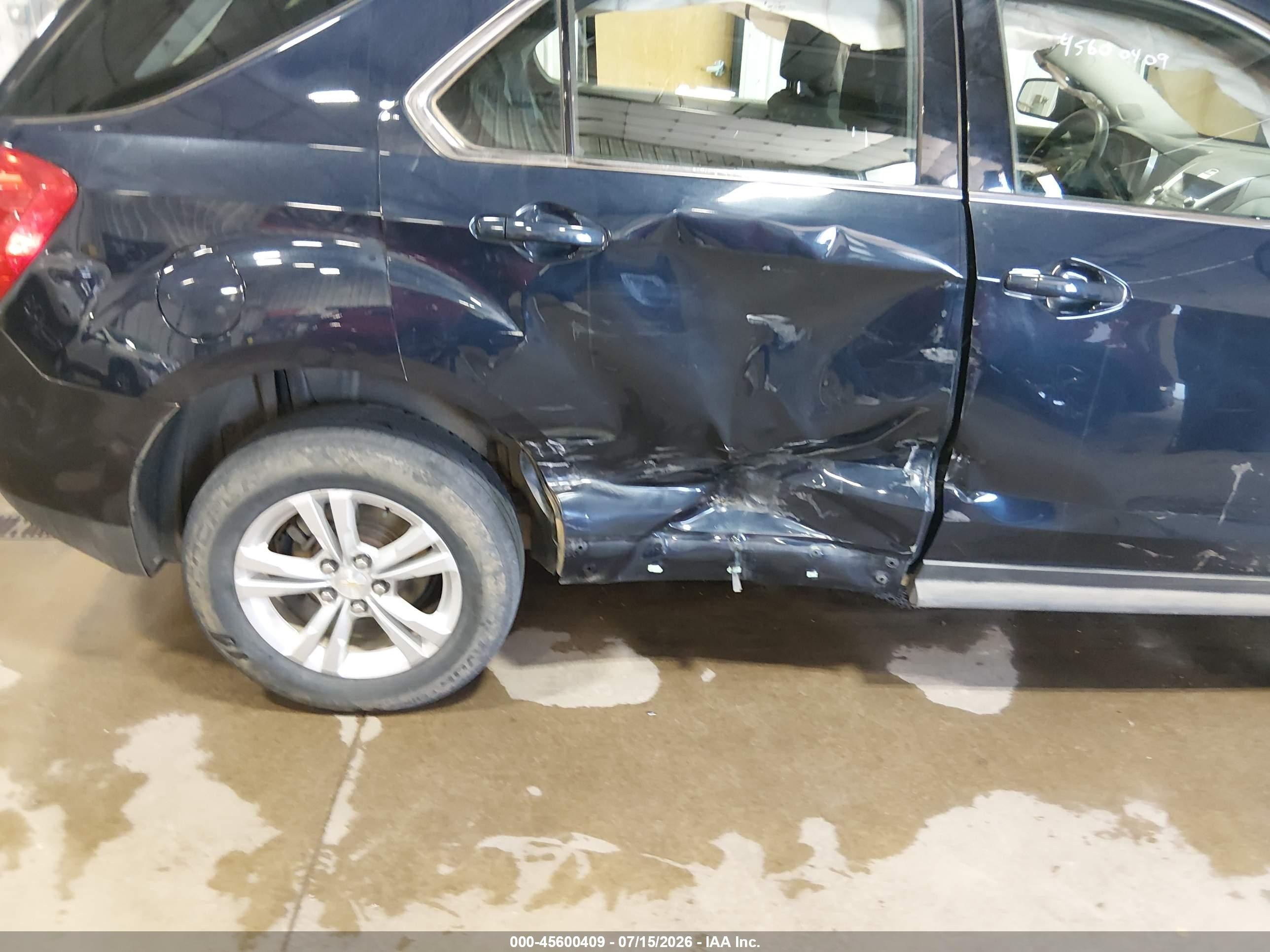 2015 Chevrolet Equinox Ls Dark Blue vin: 2GNFLEEK4F6149107