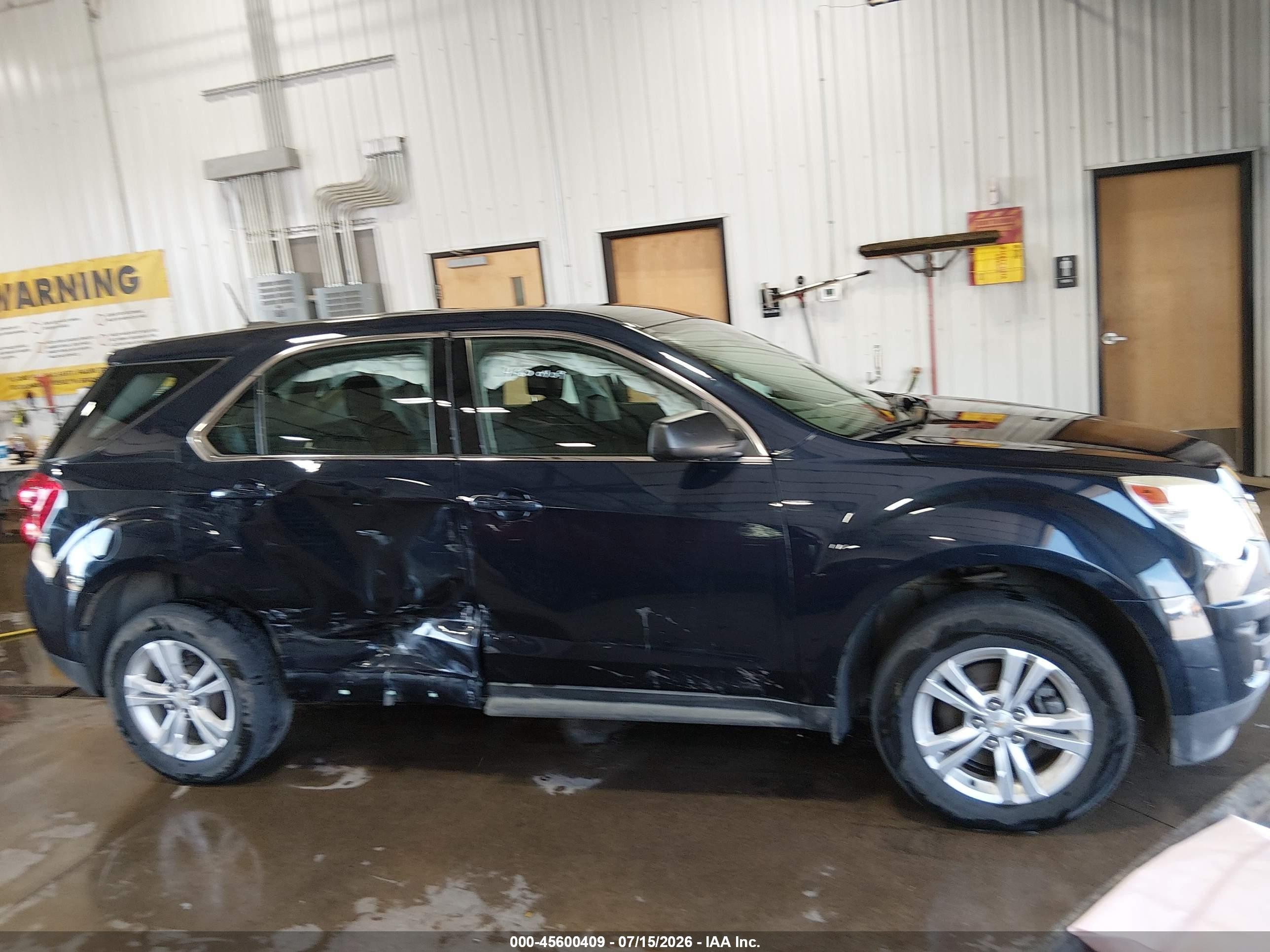 2015 Chevrolet Equinox Ls Dark Blue vin: 2GNFLEEK4F6149107