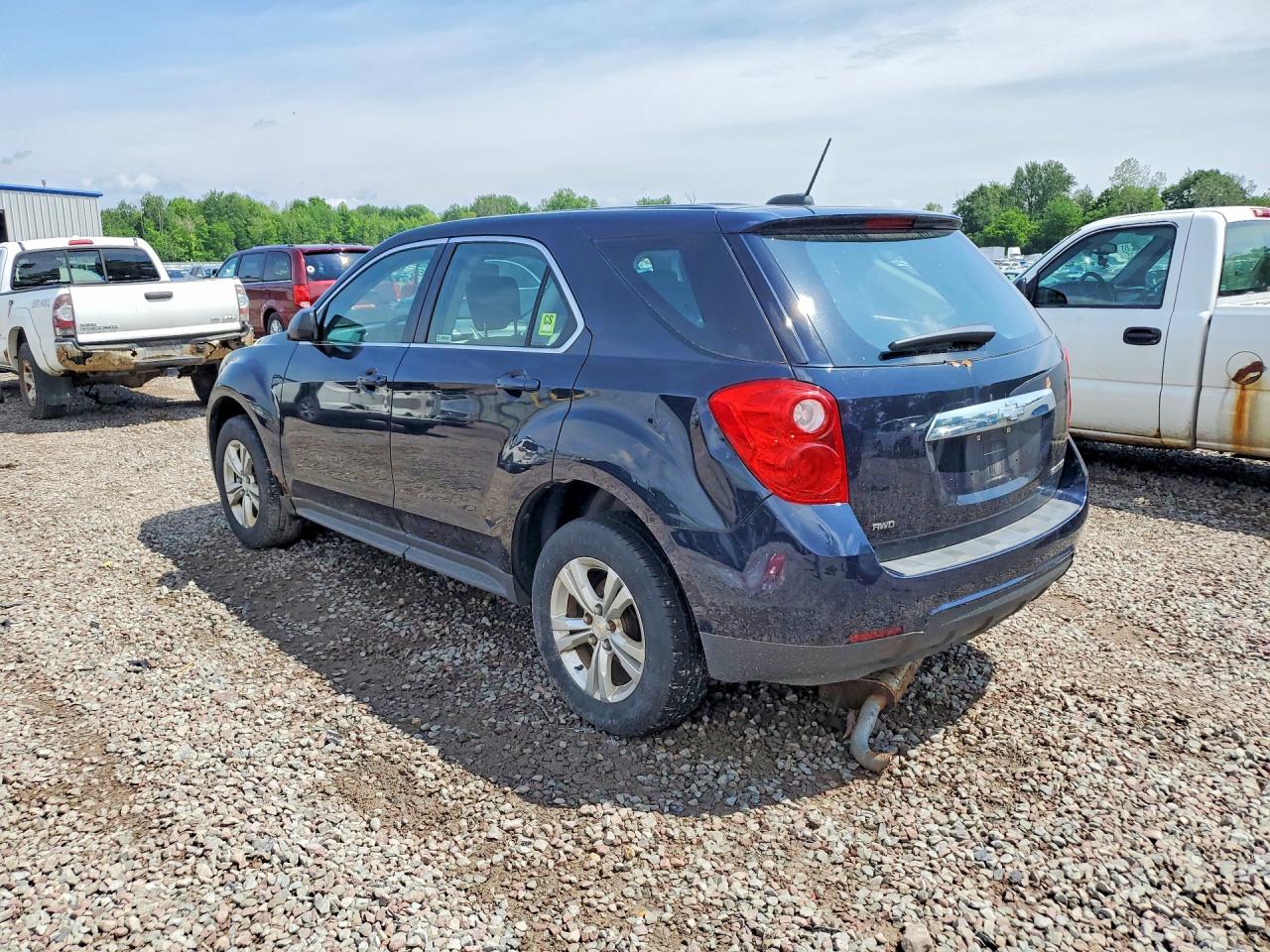 2015 Chevrolet Equinox Ls Blue vin: 2GNFLEEK4F6150130