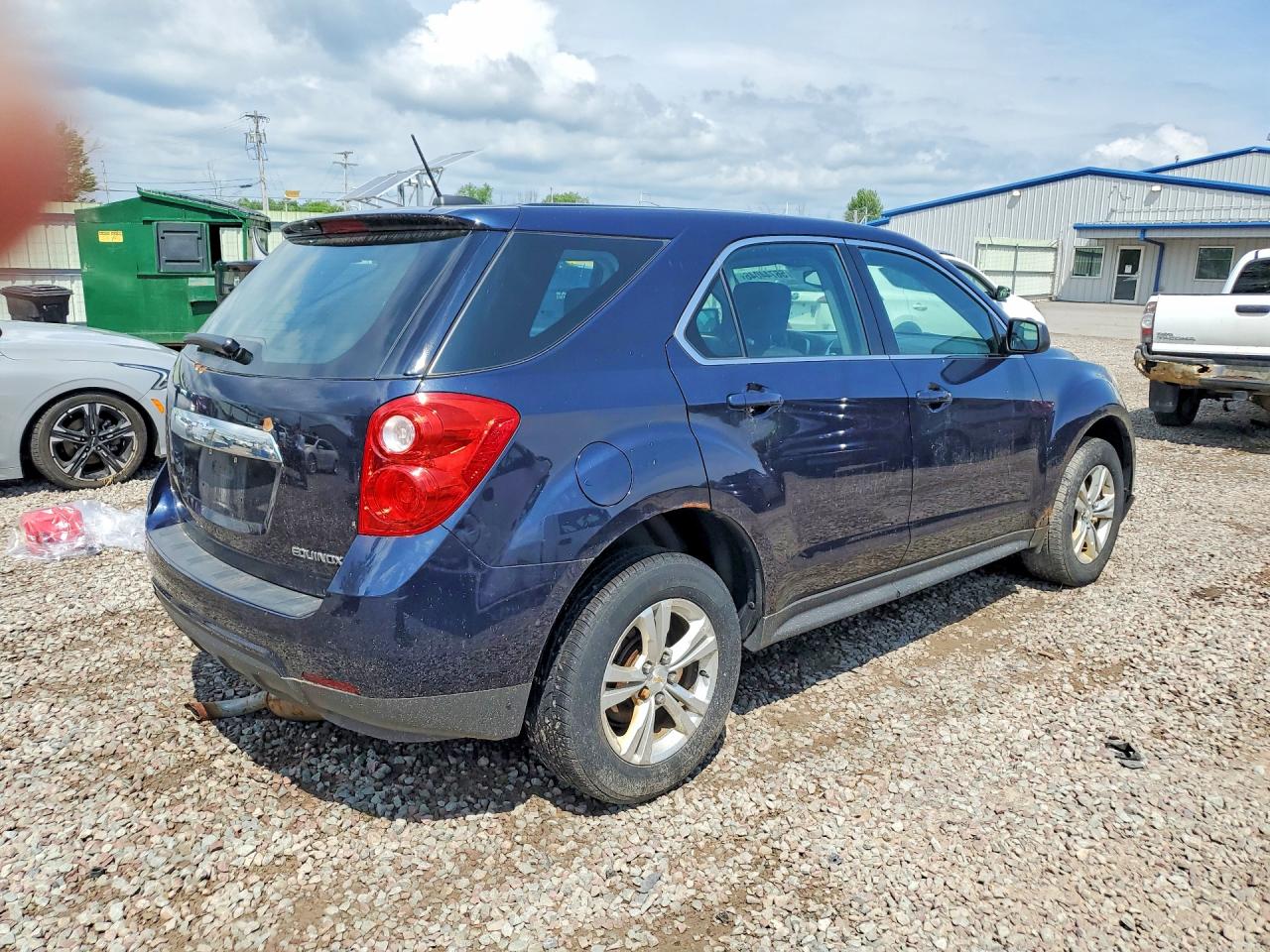2015 Chevrolet Equinox Ls Blue vin: 2GNFLEEK4F6150130