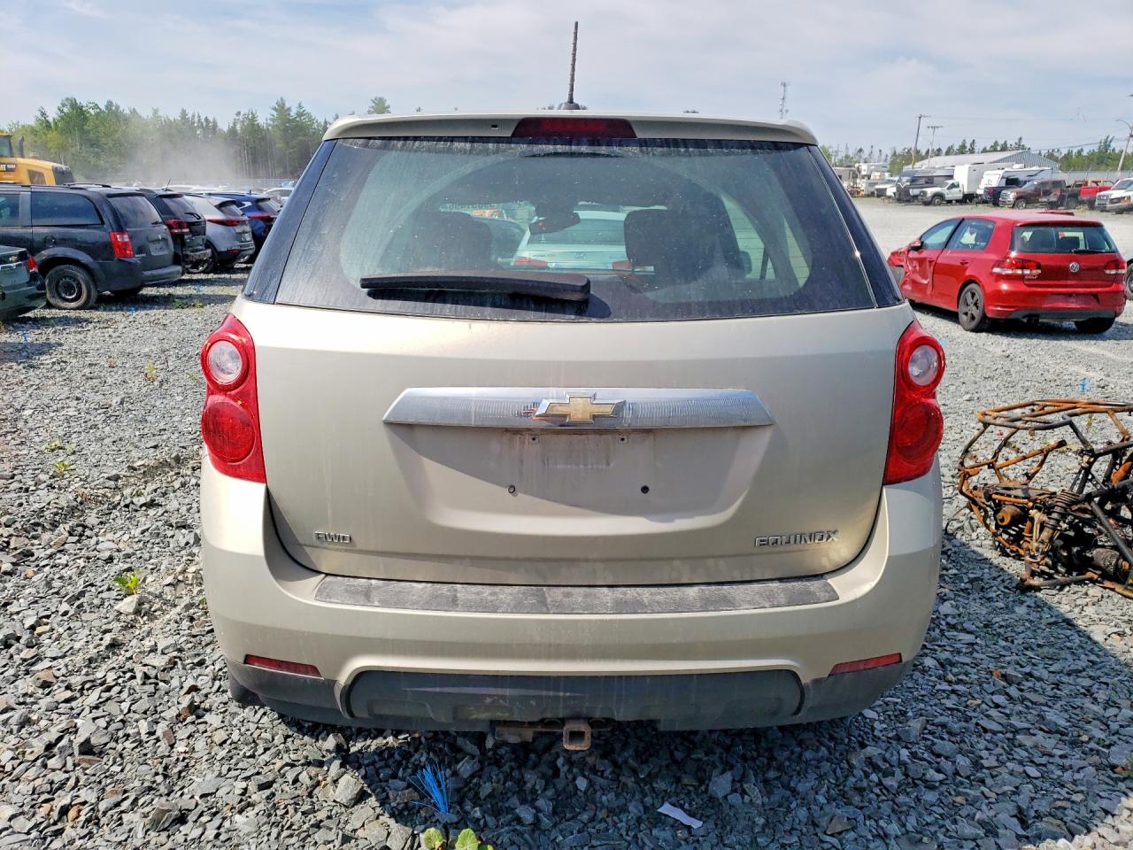 2015 Chevrolet Equinox Ls Tan vin: 2GNFLEEK4F6177876