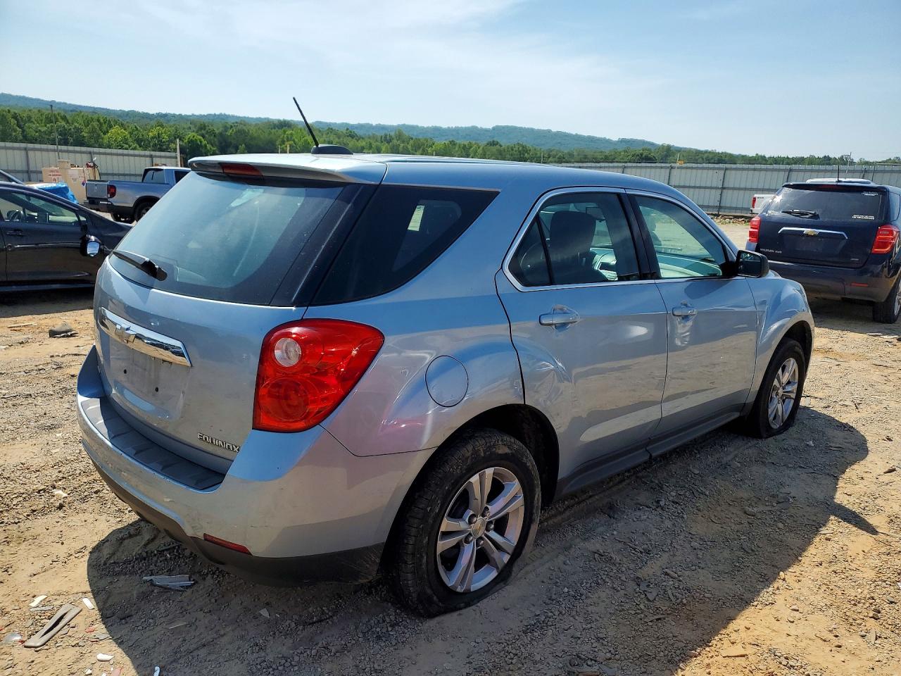 2015 Chevrolet Equinox Ls Blue vin: 2GNFLEEK4F6195567