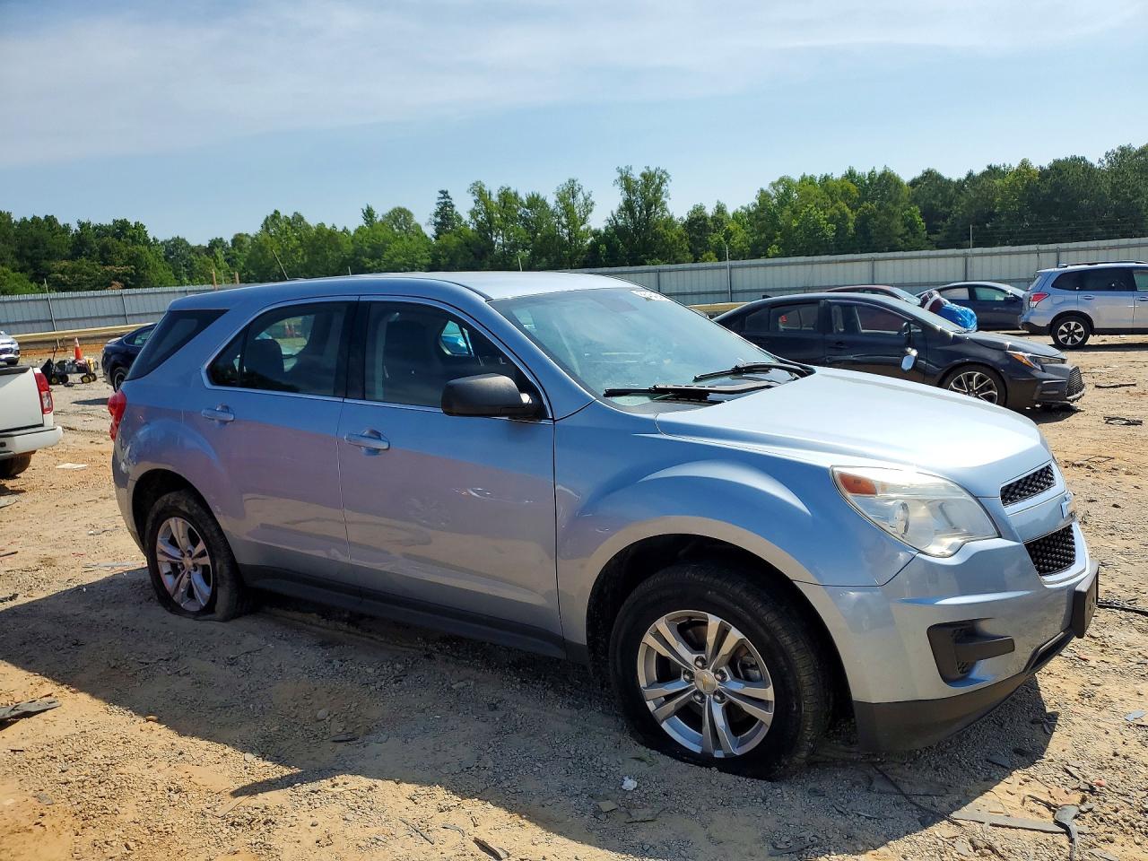 2015 Chevrolet Equinox Ls Blue vin: 2GNFLEEK4F6195567