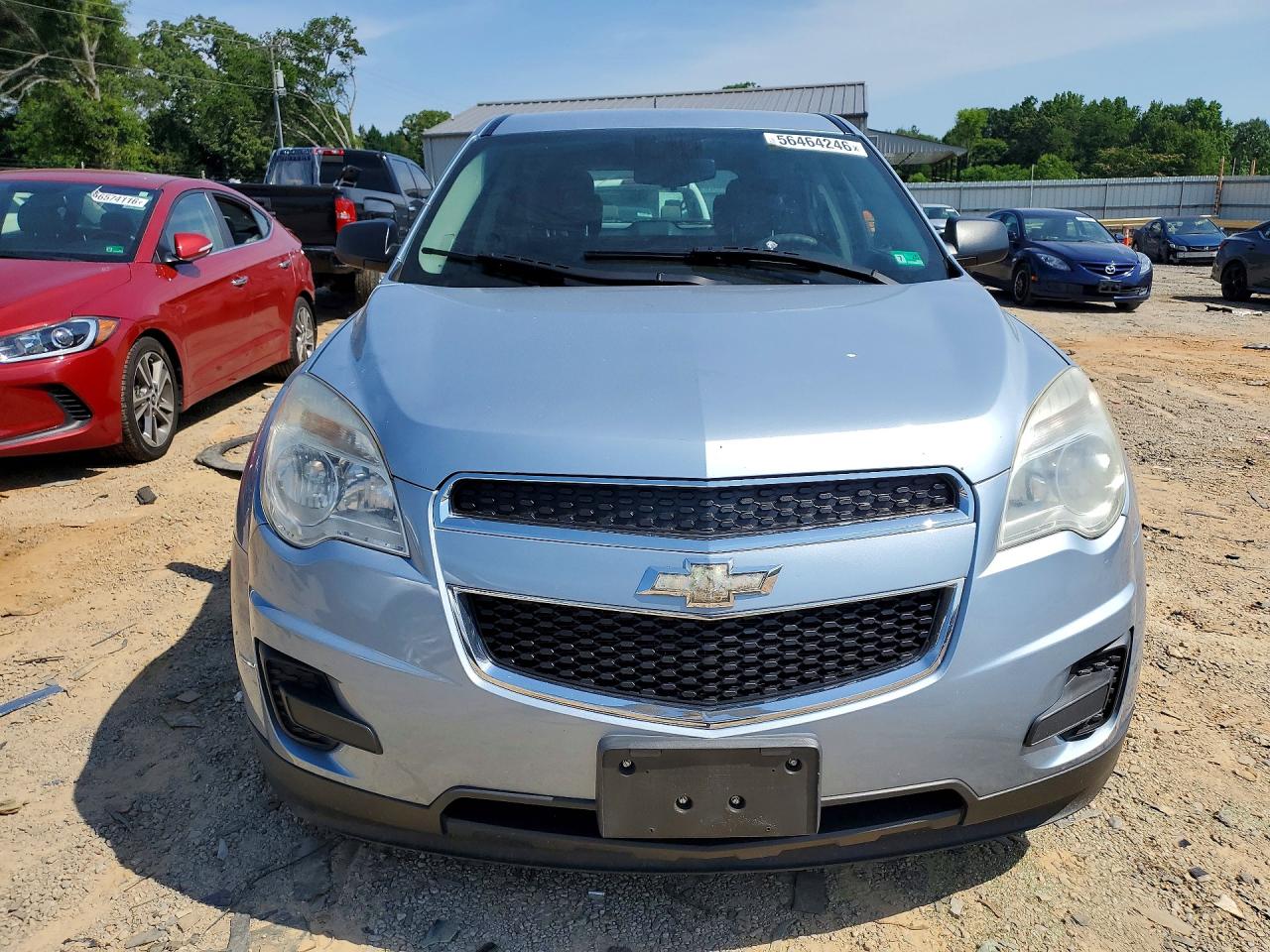 2015 Chevrolet Equinox Ls Blue vin: 2GNFLEEK4F6195567