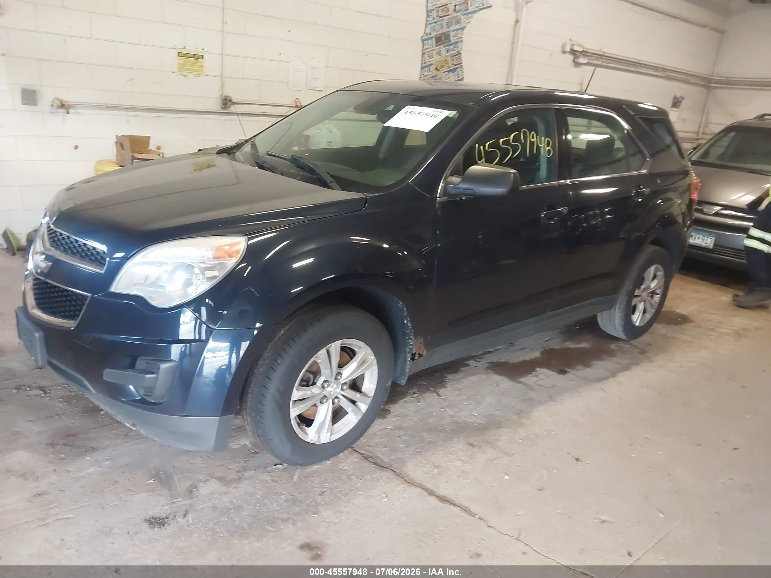 2015 Chevrolet Equinox Ls Blue vin: 2GNFLEEK4F6267853