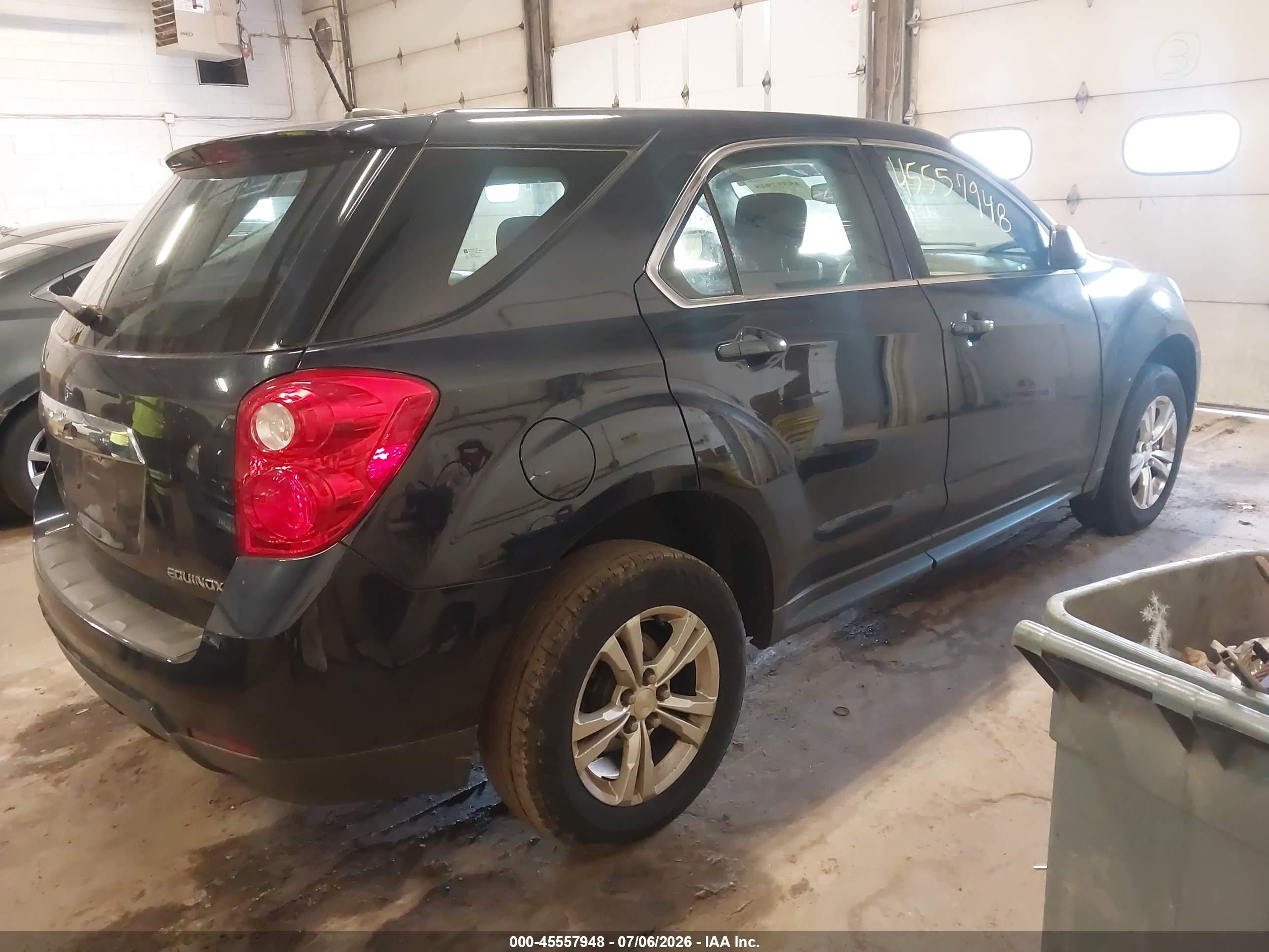 2015 Chevrolet Equinox Ls Blue vin: 2GNFLEEK4F6267853