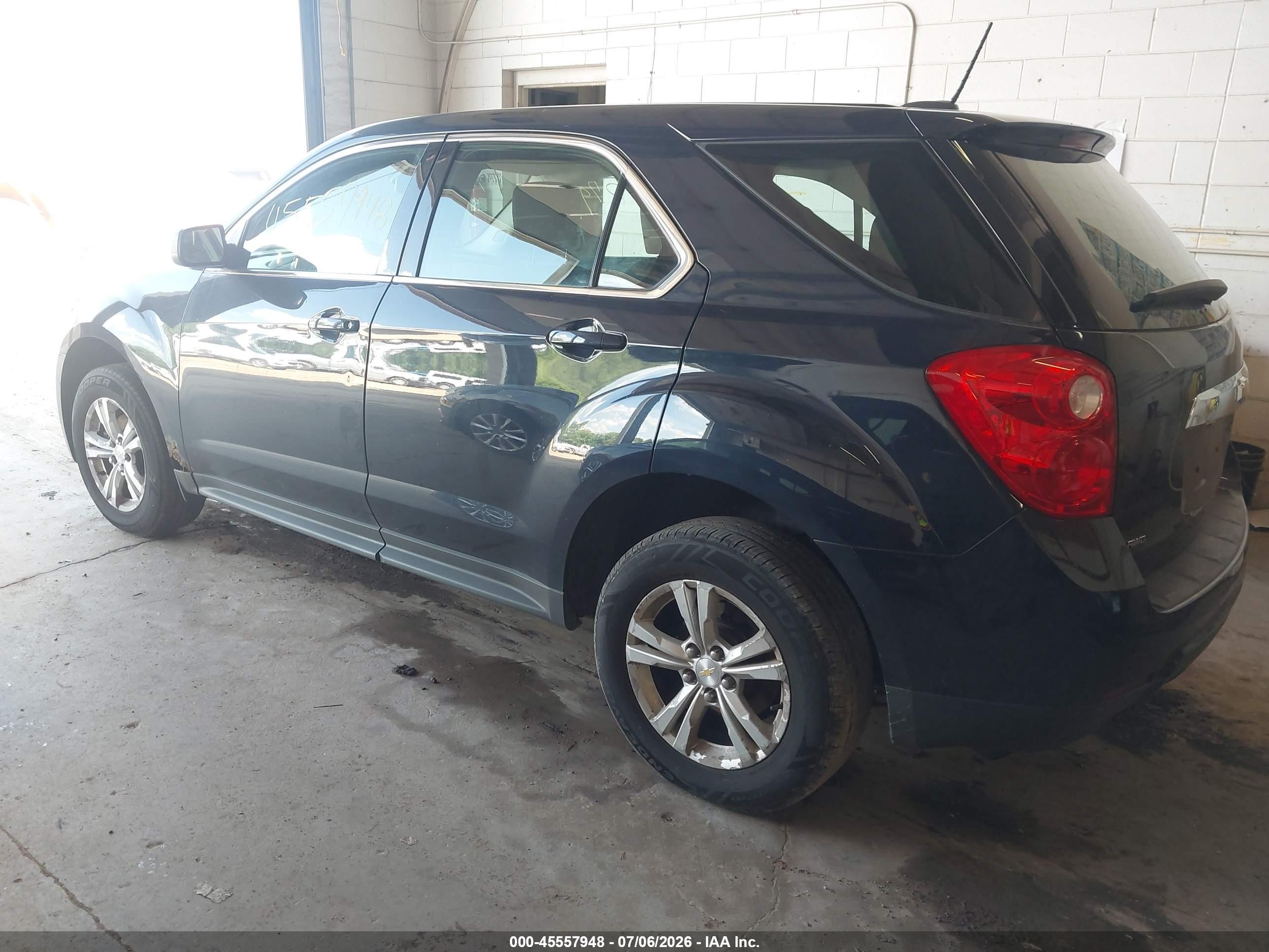 2015 Chevrolet Equinox Ls Blue vin: 2GNFLEEK4F6267853