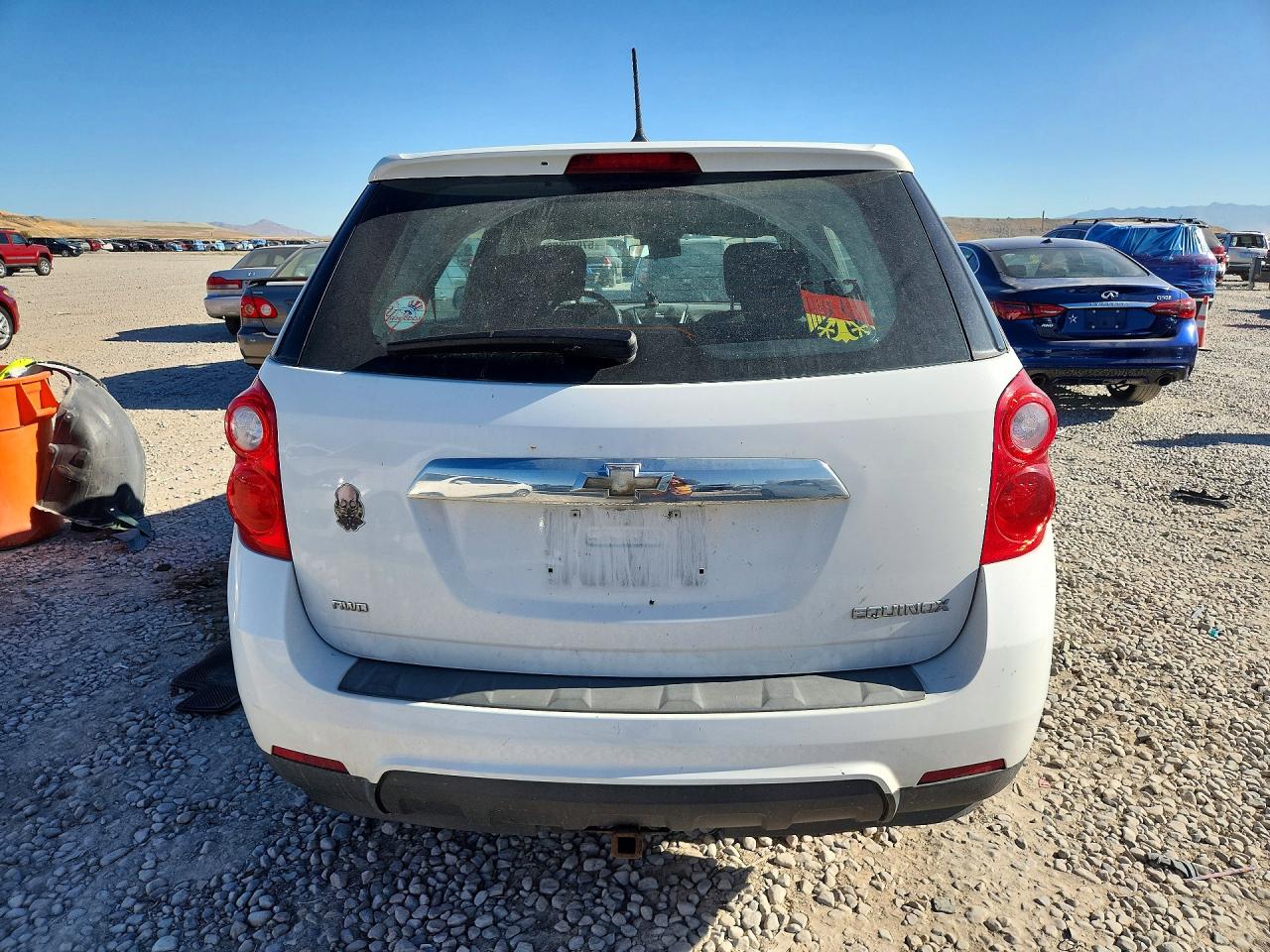 2015 Chevrolet Equinox Ls Белый vin: 2GNFLEEK4F6288539