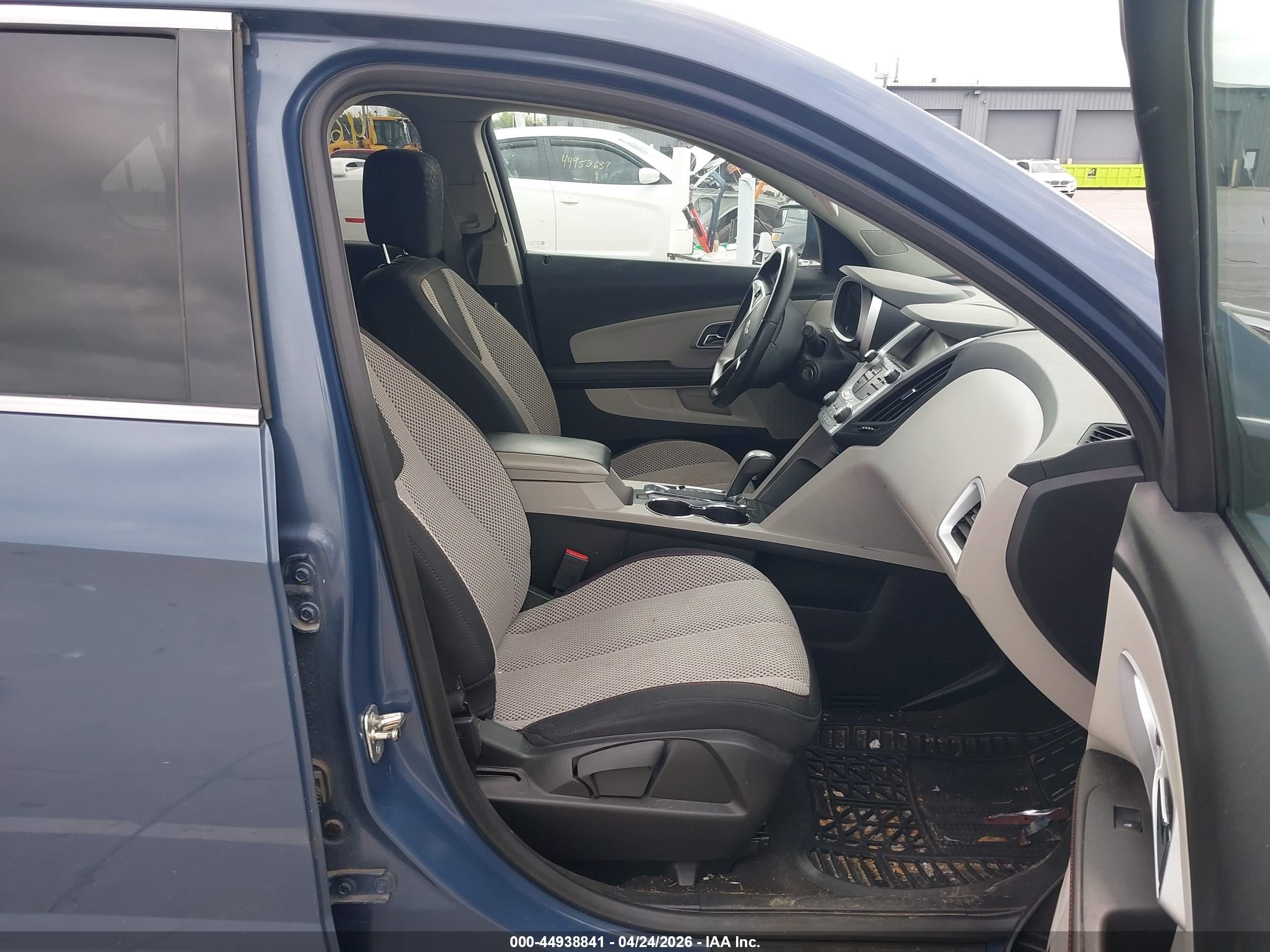 2012 Chevrolet Equinox 1lt Синий vin: 2GNFLEEK5C6177378