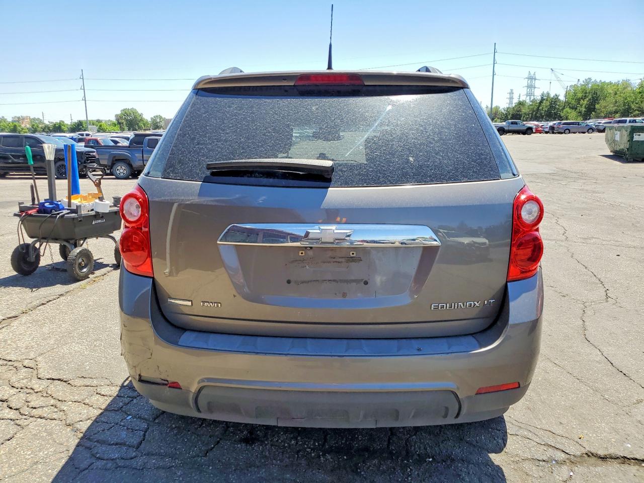 2012 Chevrolet Equinox Lt Beige vin: 2GNFLEEK5C6240253