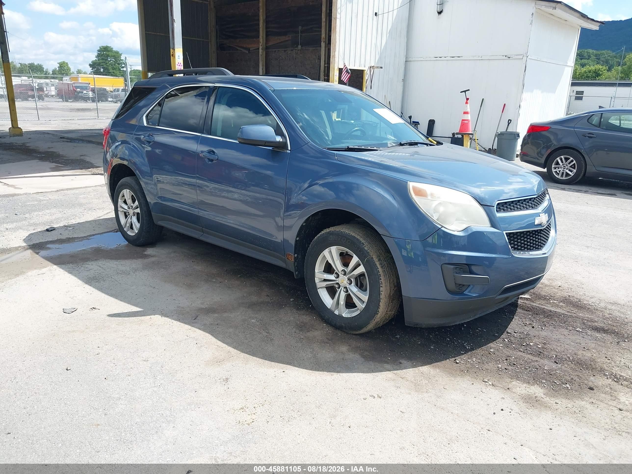 2012 Chevrolet Equinox Lt W/1lt Синий vin: 2GNFLEEK5C6264455