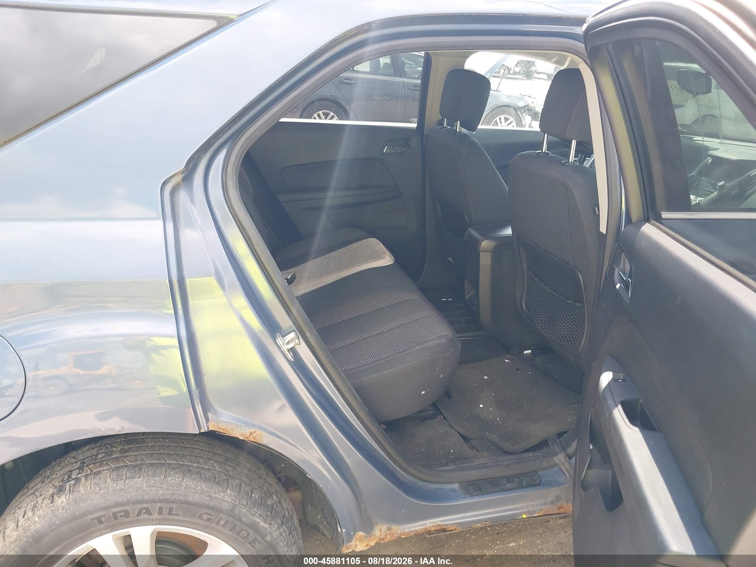 2012 Chevrolet Equinox Lt W/1lt Синий vin: 2GNFLEEK5C6264455