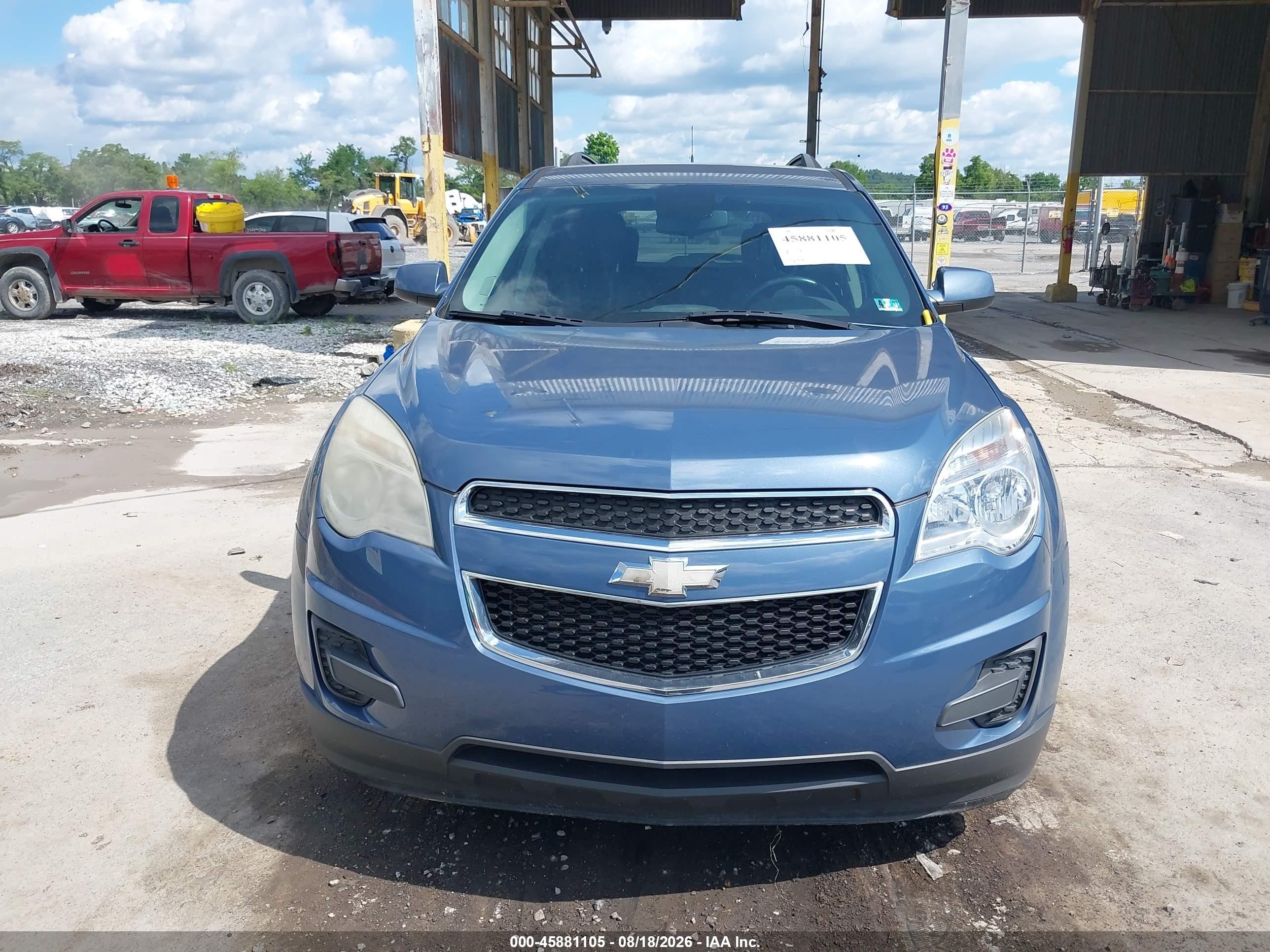 2012 Chevrolet Equinox Lt W/1lt Синий vin: 2GNFLEEK5C6264455