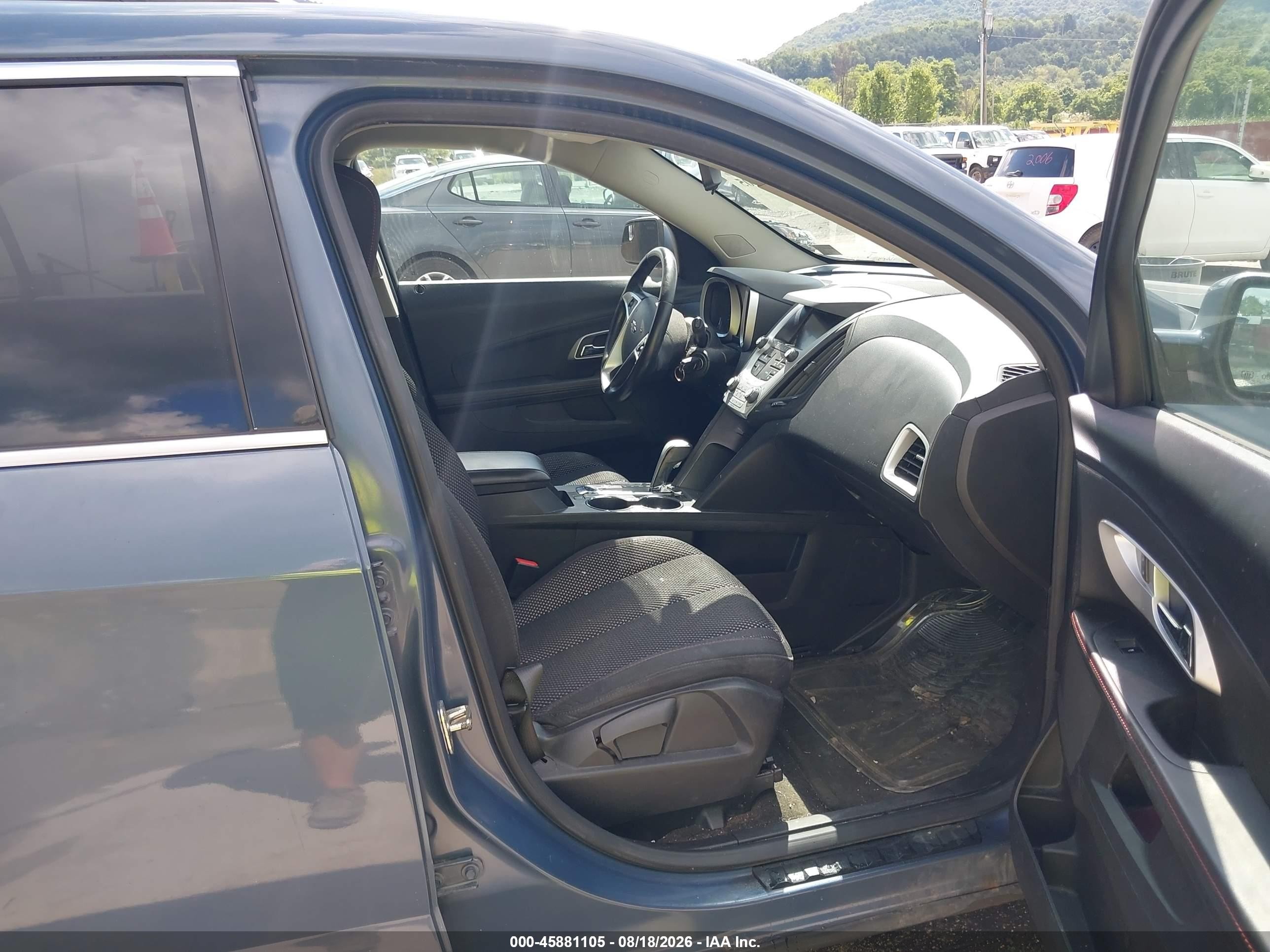 2012 Chevrolet Equinox Lt W/1lt Синий vin: 2GNFLEEK5C6264455