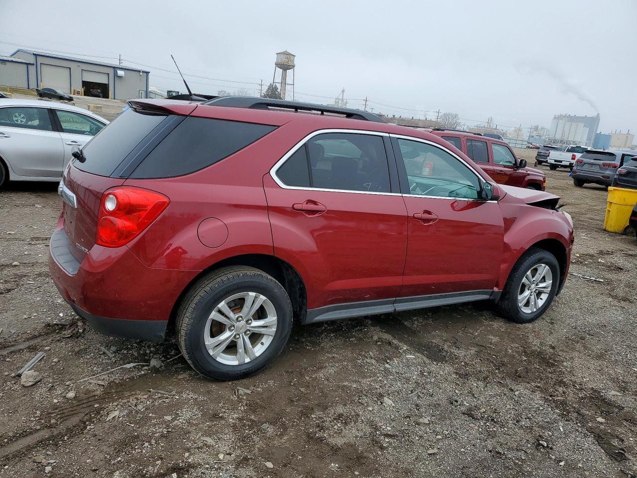 2012 Chevrolet Equinox Lt Burgundy vin: 2GNFLEEK5C6366189
