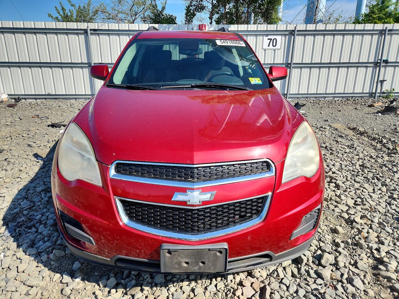 2013 Chevrolet Equinox Red vin: 2GNFLEEK5D6188284