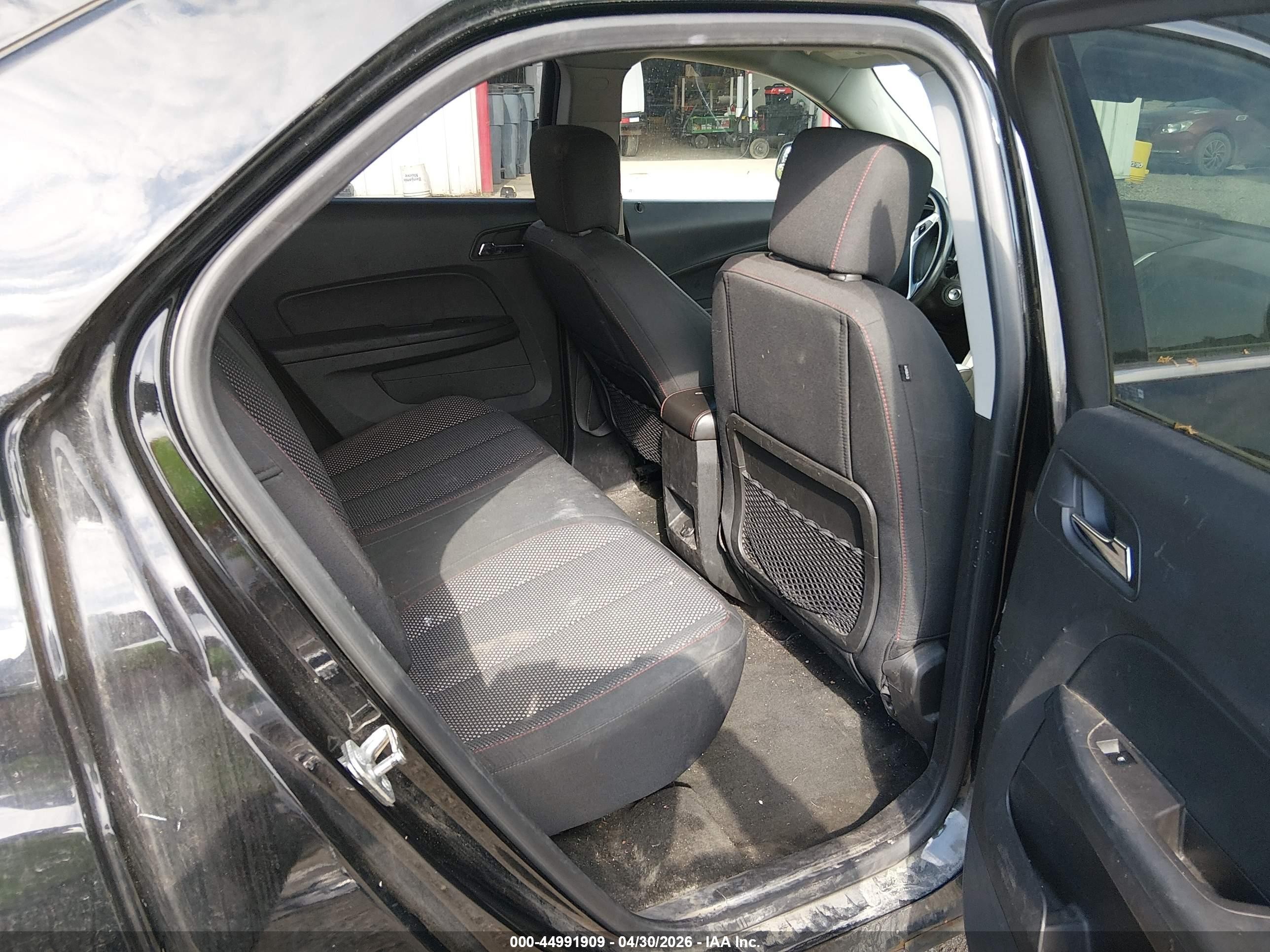 2013 Chevrolet Equinox 1lt Black vin: 2GNFLEEK5D6195736