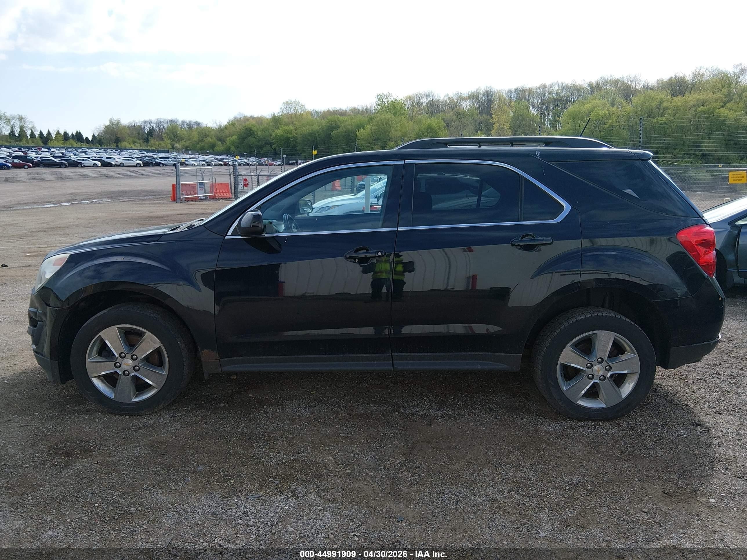 2013 Chevrolet Equinox 1lt Black vin: 2GNFLEEK5D6195736