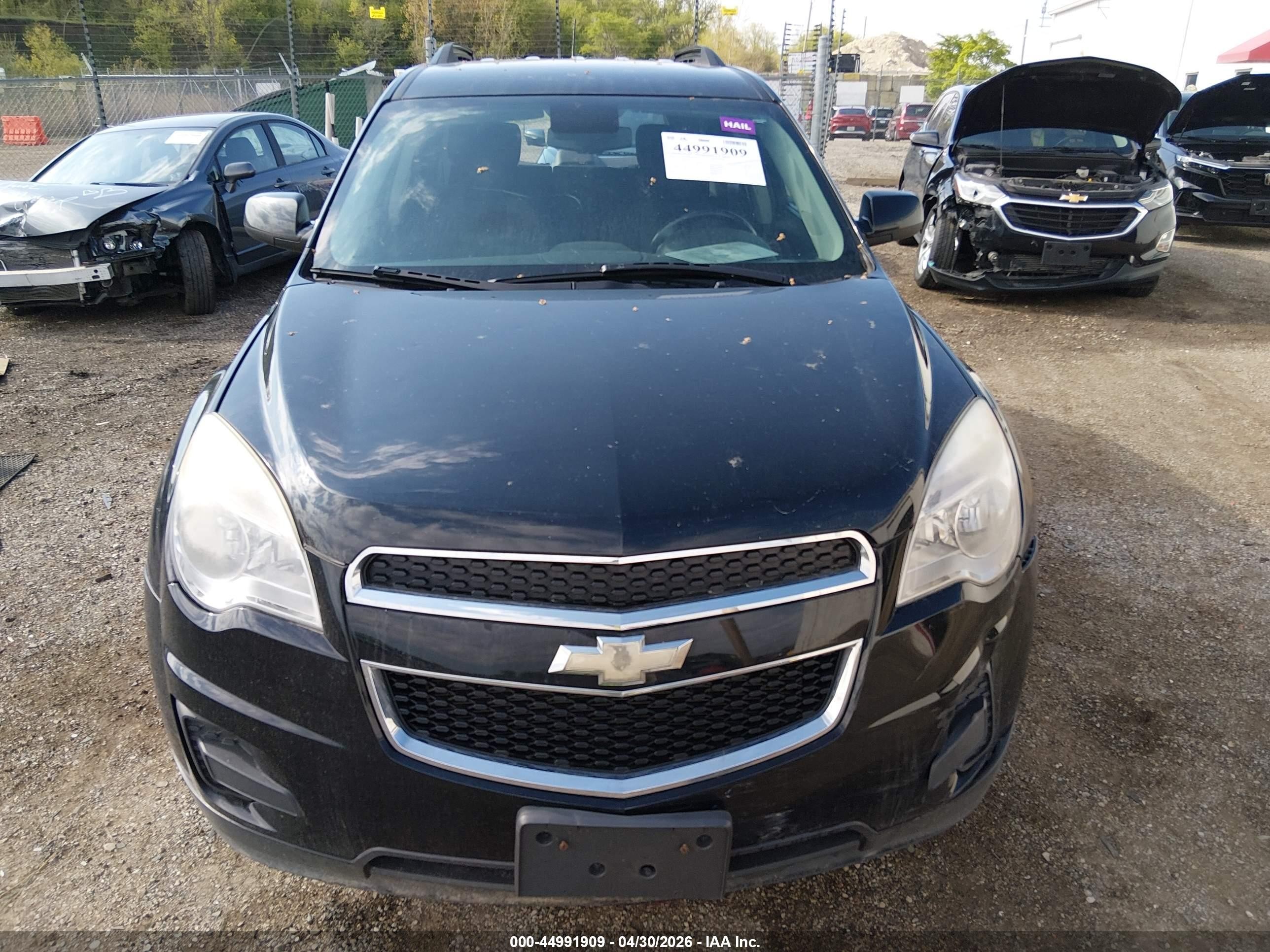 2013 Chevrolet Equinox 1lt Black vin: 2GNFLEEK5D6195736