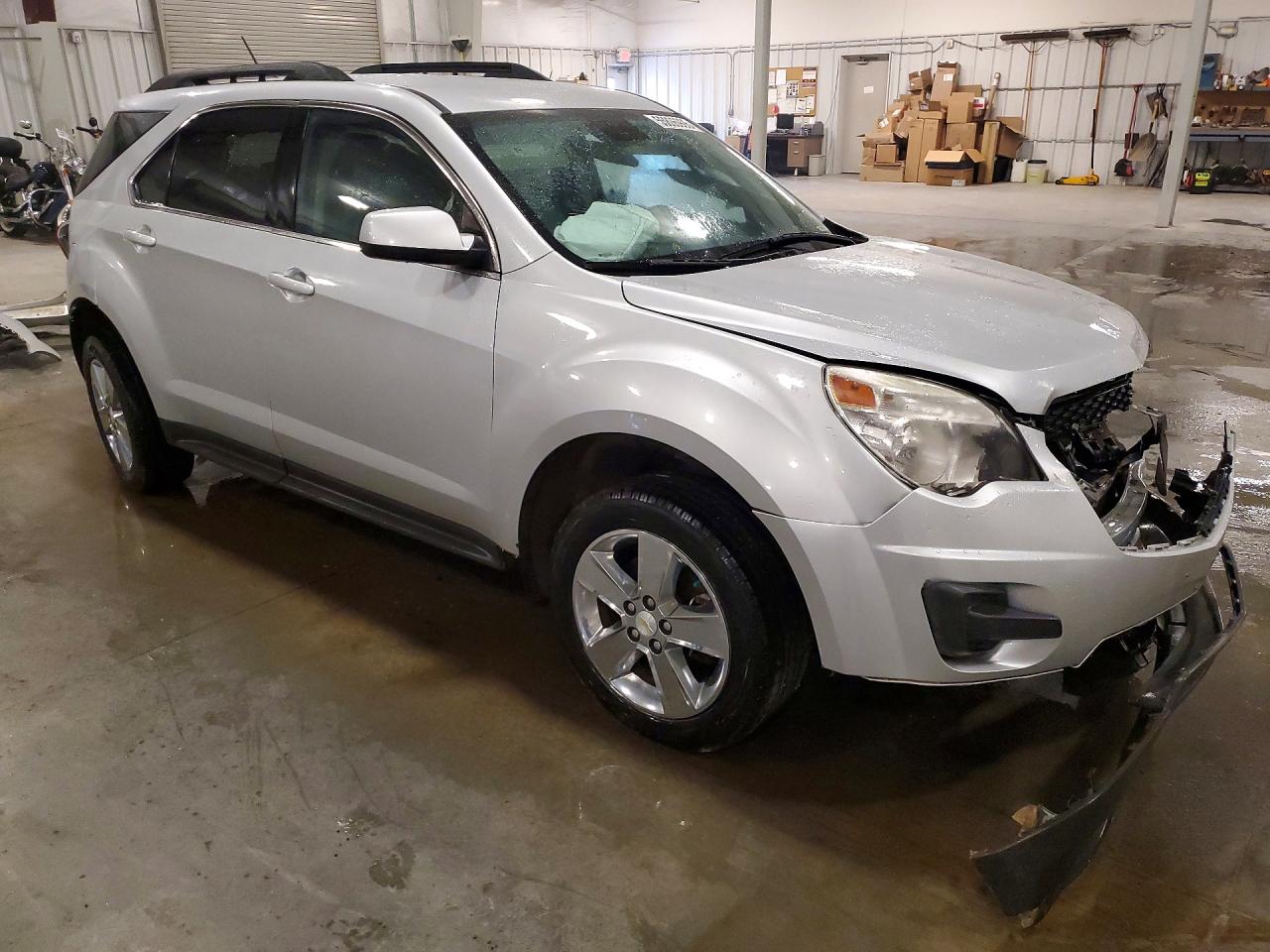 2013 Chevrolet Equinox Lt Silver vin: 2GNFLEEK5D6201146