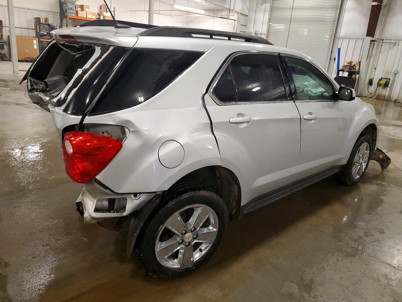 2013 Chevrolet Equinox Lt Silver vin: 2GNFLEEK5D6201146