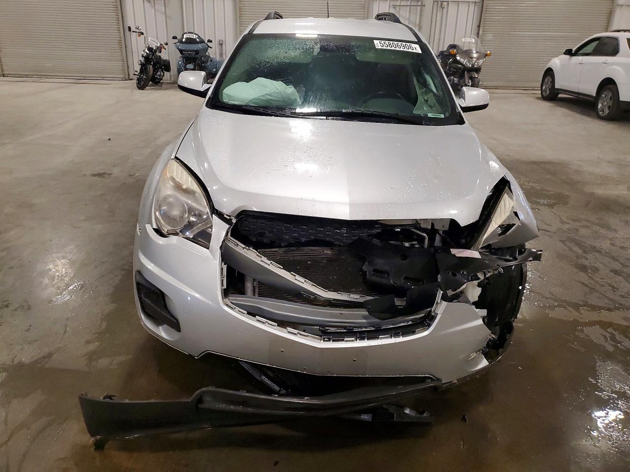 2013 Chevrolet Equinox Lt Silver vin: 2GNFLEEK5D6201146