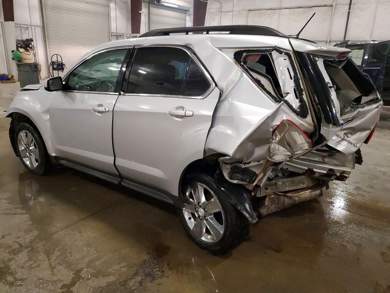 2013 Chevrolet Equinox Lt Silver vin: 2GNFLEEK5D6201146
