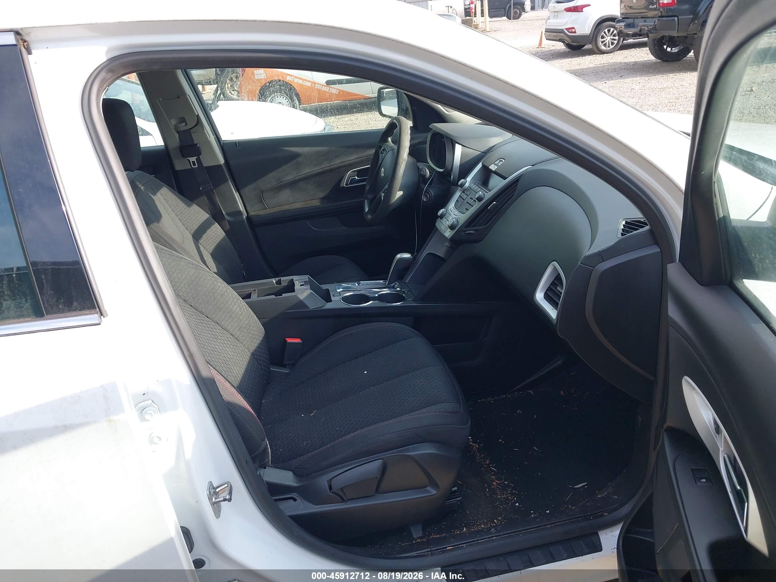 2014 Chevrolet Equinox Ls White vin: 2GNFLEEK5E6334037