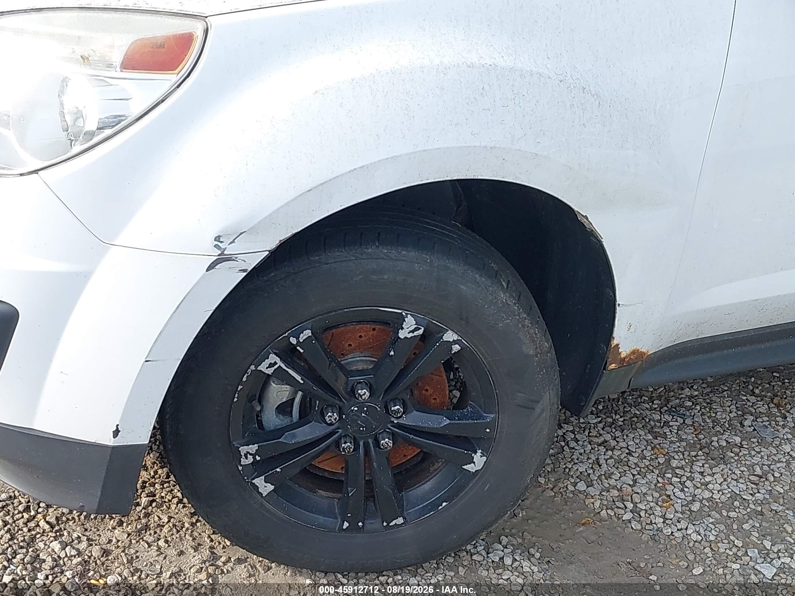 2014 Chevrolet Equinox Ls White vin: 2GNFLEEK5E6334037