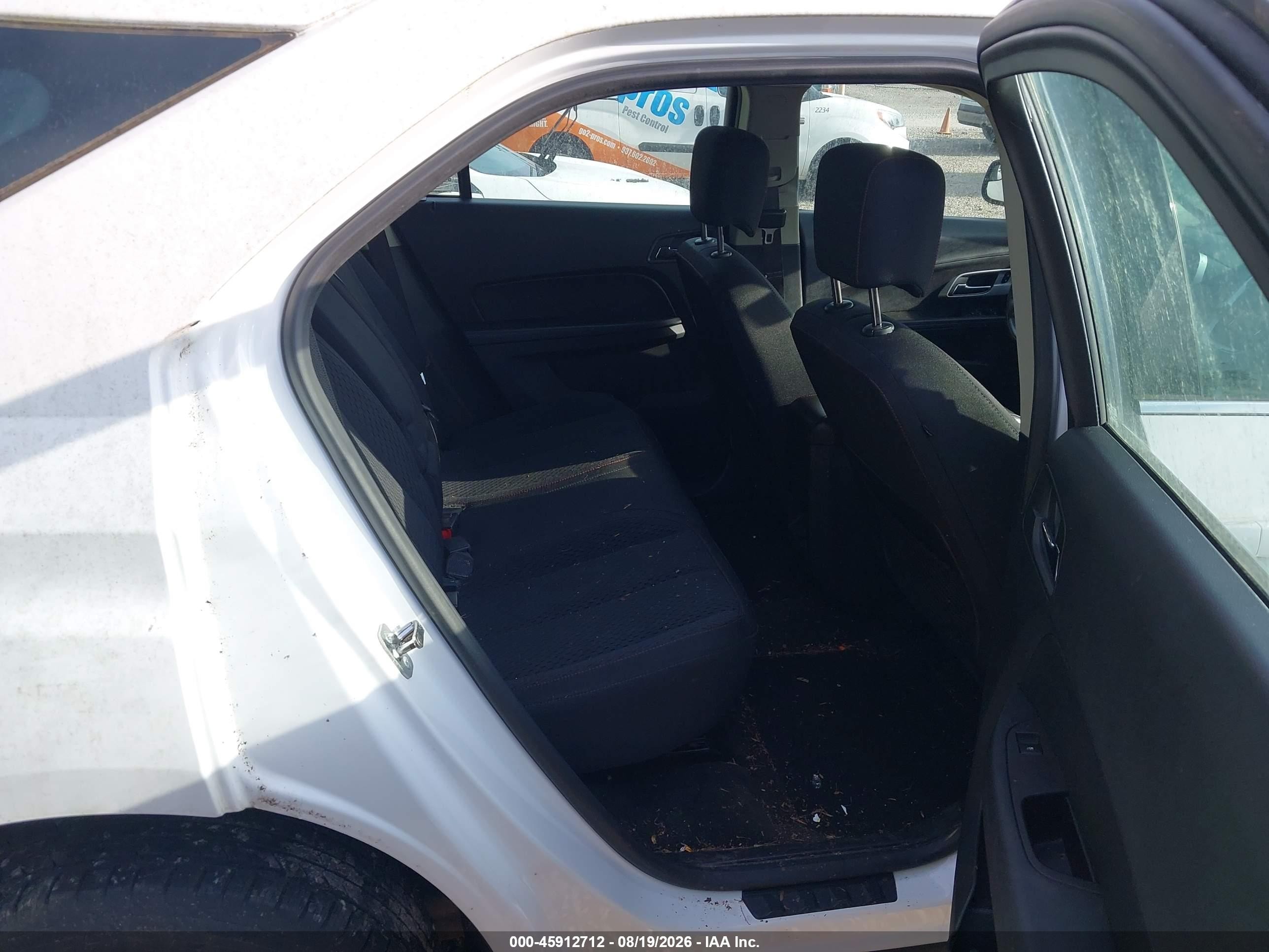 2014 Chevrolet Equinox Ls White vin: 2GNFLEEK5E6334037