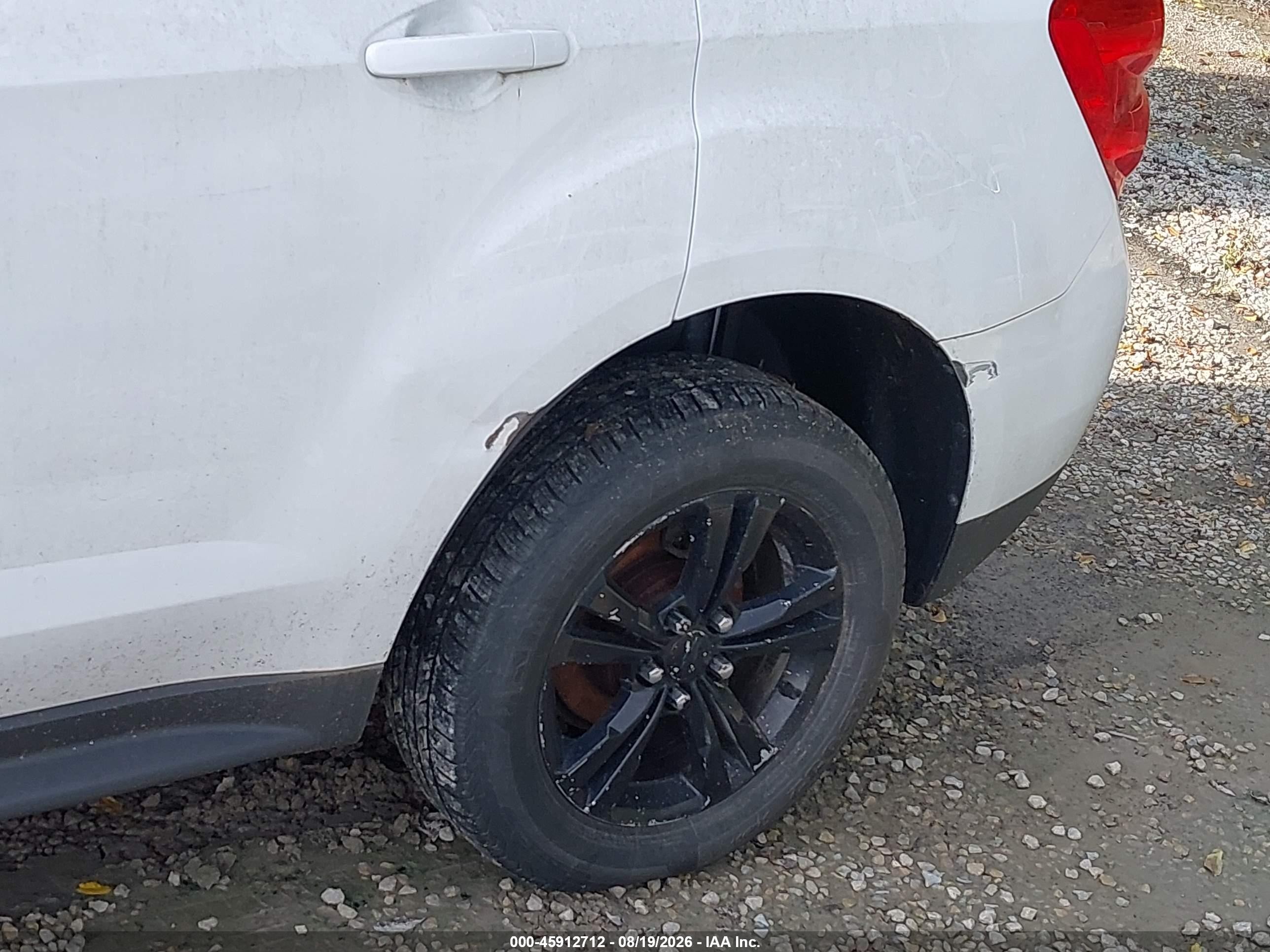 2014 Chevrolet Equinox Ls White vin: 2GNFLEEK5E6334037