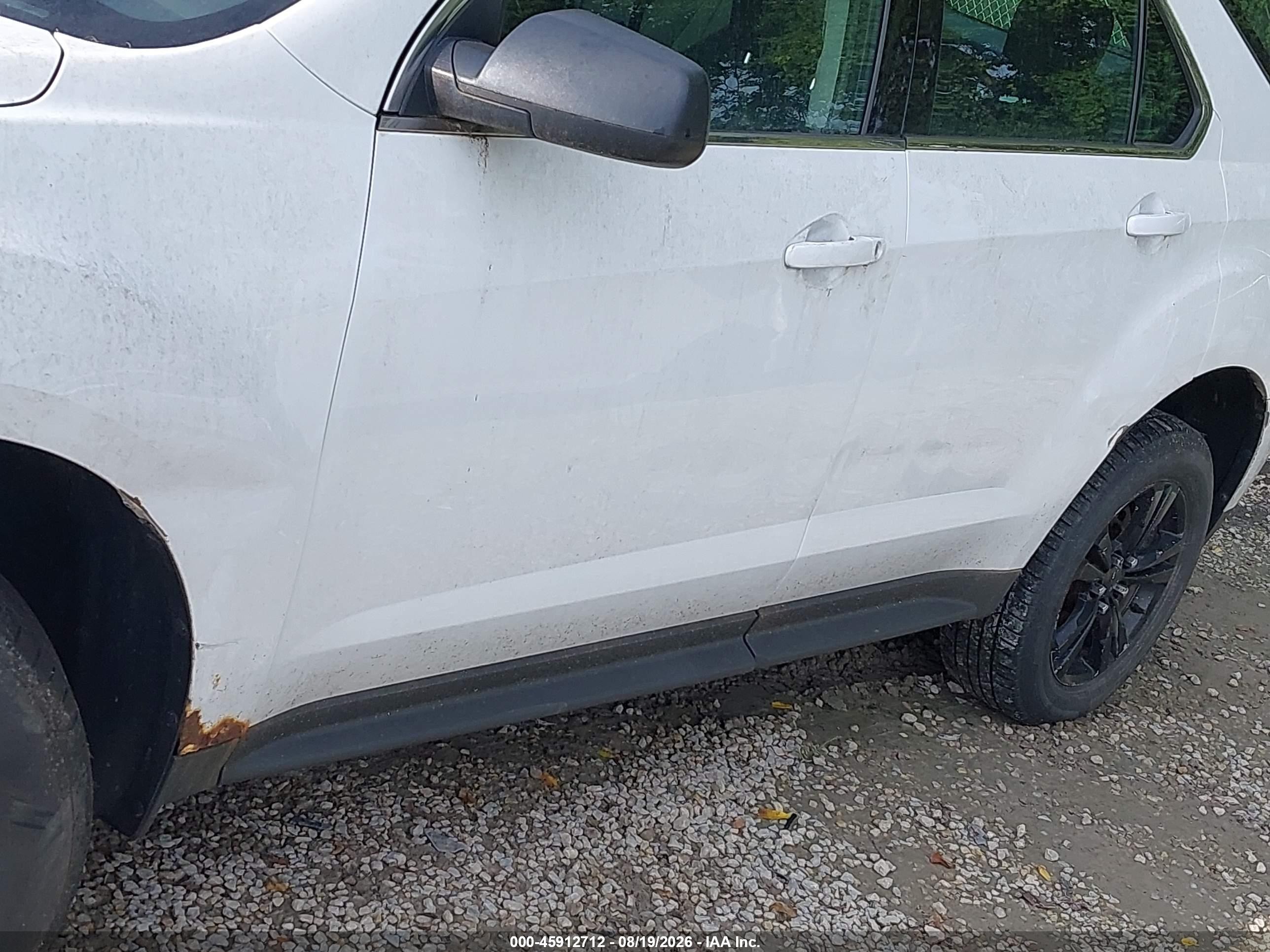 2014 Chevrolet Equinox Ls White vin: 2GNFLEEK5E6334037
