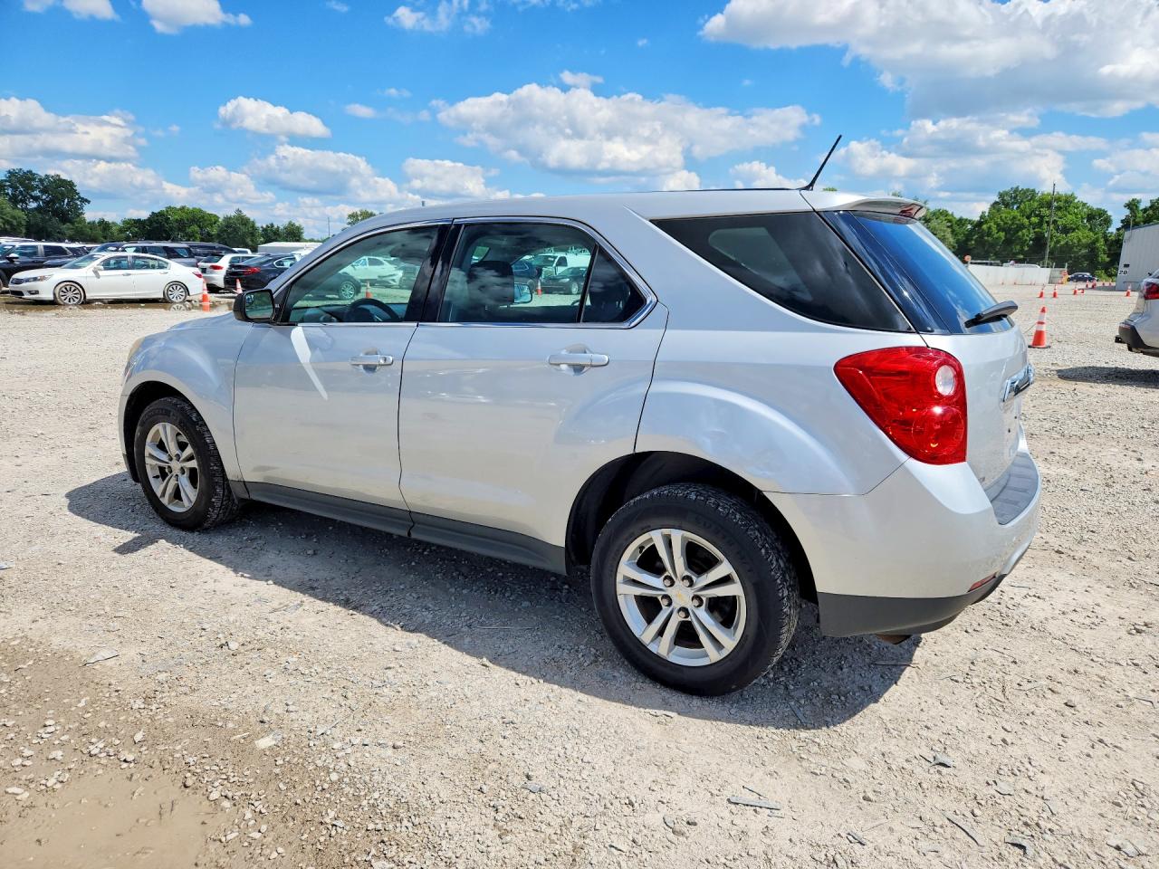2014 Chevrolet Equinox Ls Silver vin: 2GNFLEEK5E6357592