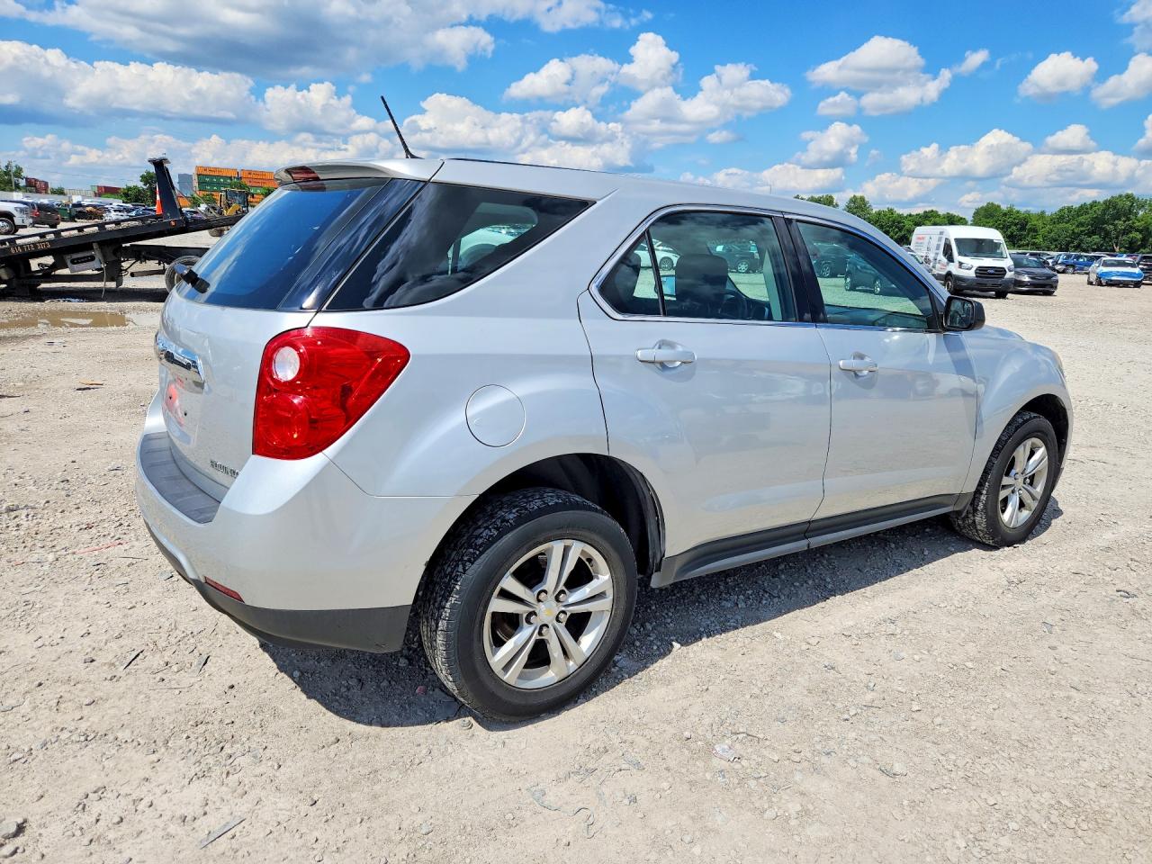 2014 Chevrolet Equinox Ls Silver vin: 2GNFLEEK5E6357592