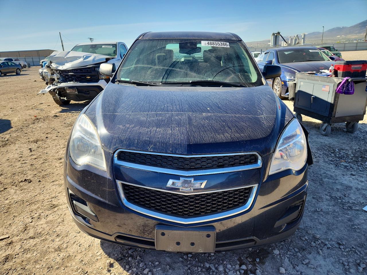 2015 Chevrolet Equinox Ls Black vin: 2GNFLEEK5F6145664