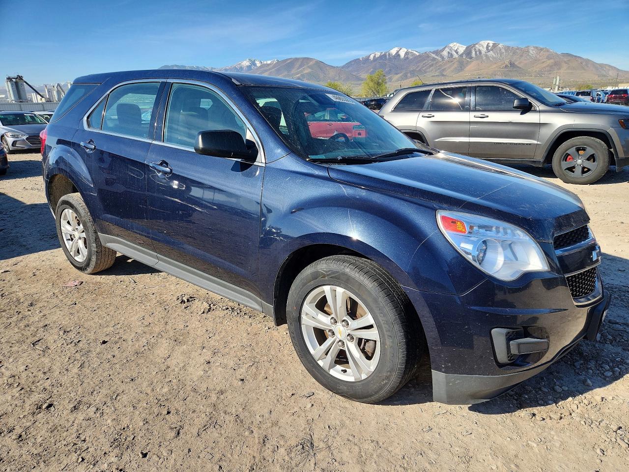 2015 Chevrolet Equinox Ls Black vin: 2GNFLEEK5F6145664