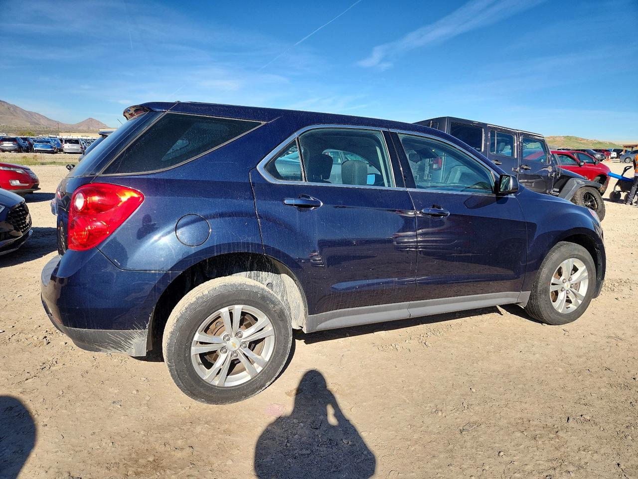 2015 Chevrolet Equinox Ls Black vin: 2GNFLEEK5F6145664