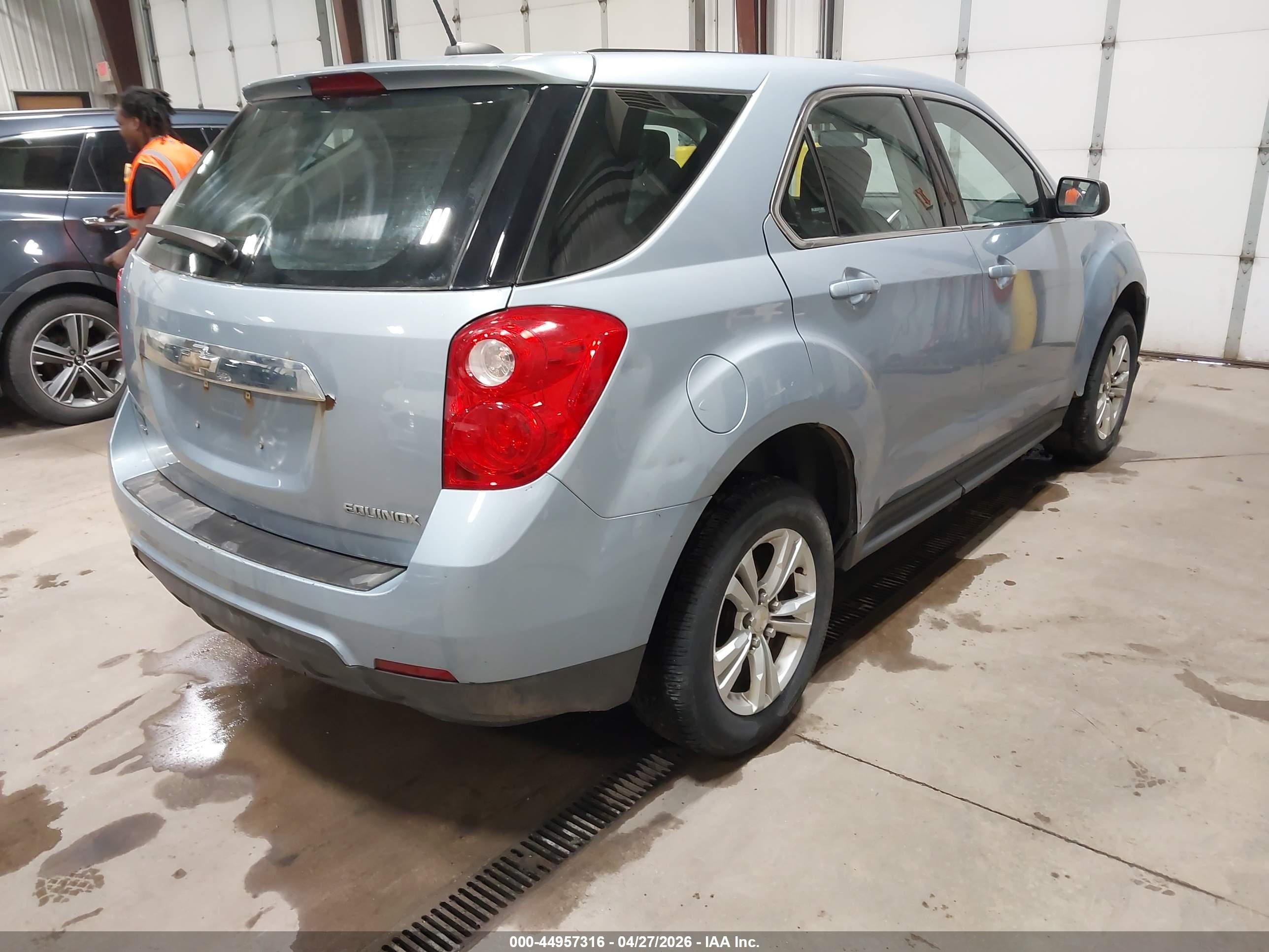 2015 Chevrolet Equinox Ls Light Blue vin: 2GNFLEEK5F6280241