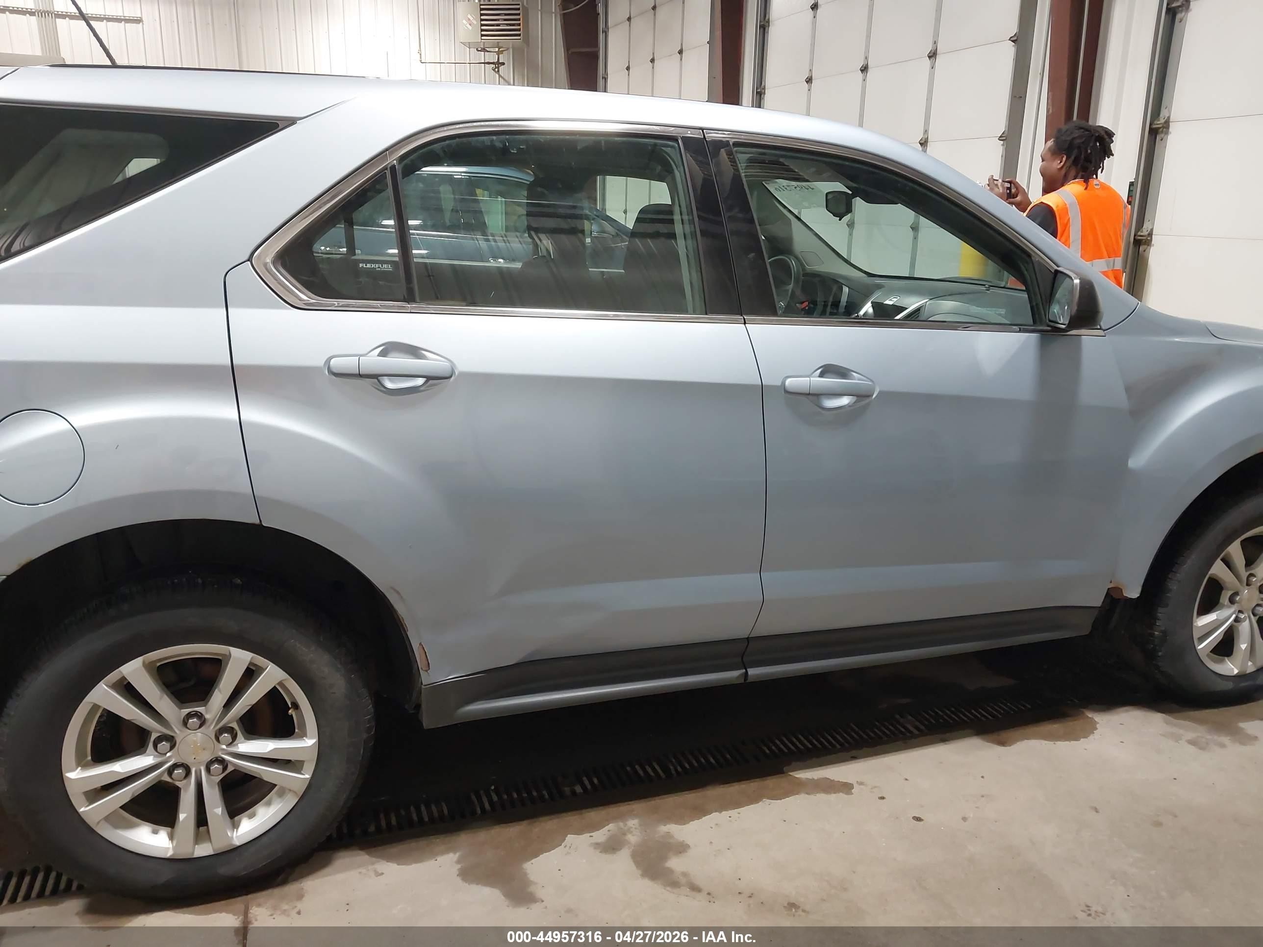 2015 Chevrolet Equinox Ls Light Blue vin: 2GNFLEEK5F6280241
