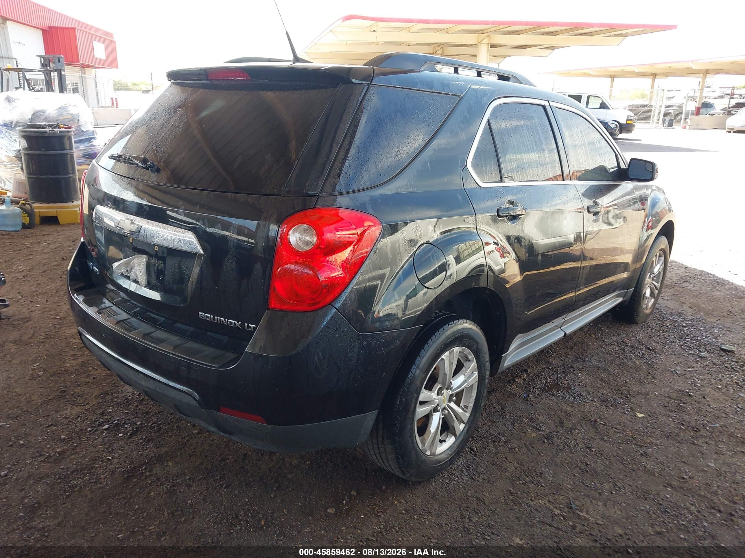 2012 Chevrolet Equinox Lt W/1lt Черный vin: 2GNFLEEK6C6126469