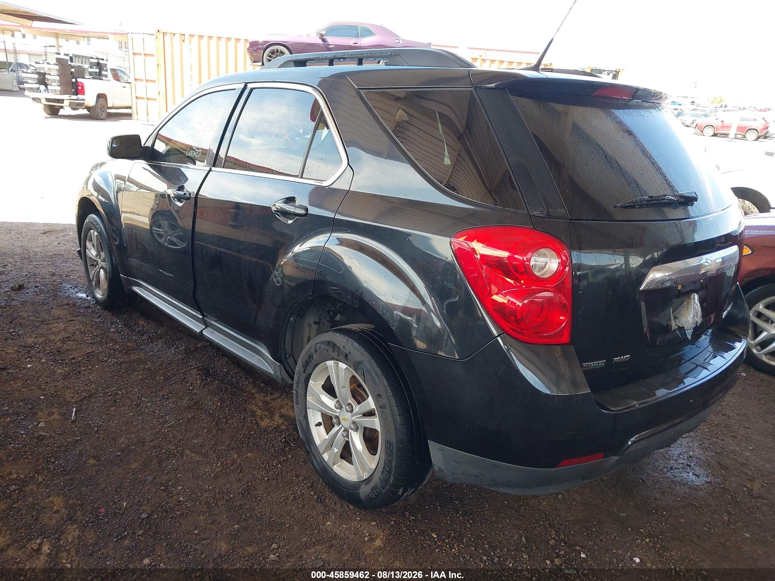2012 Chevrolet Equinox Lt W/1lt Черный vin: 2GNFLEEK6C6126469