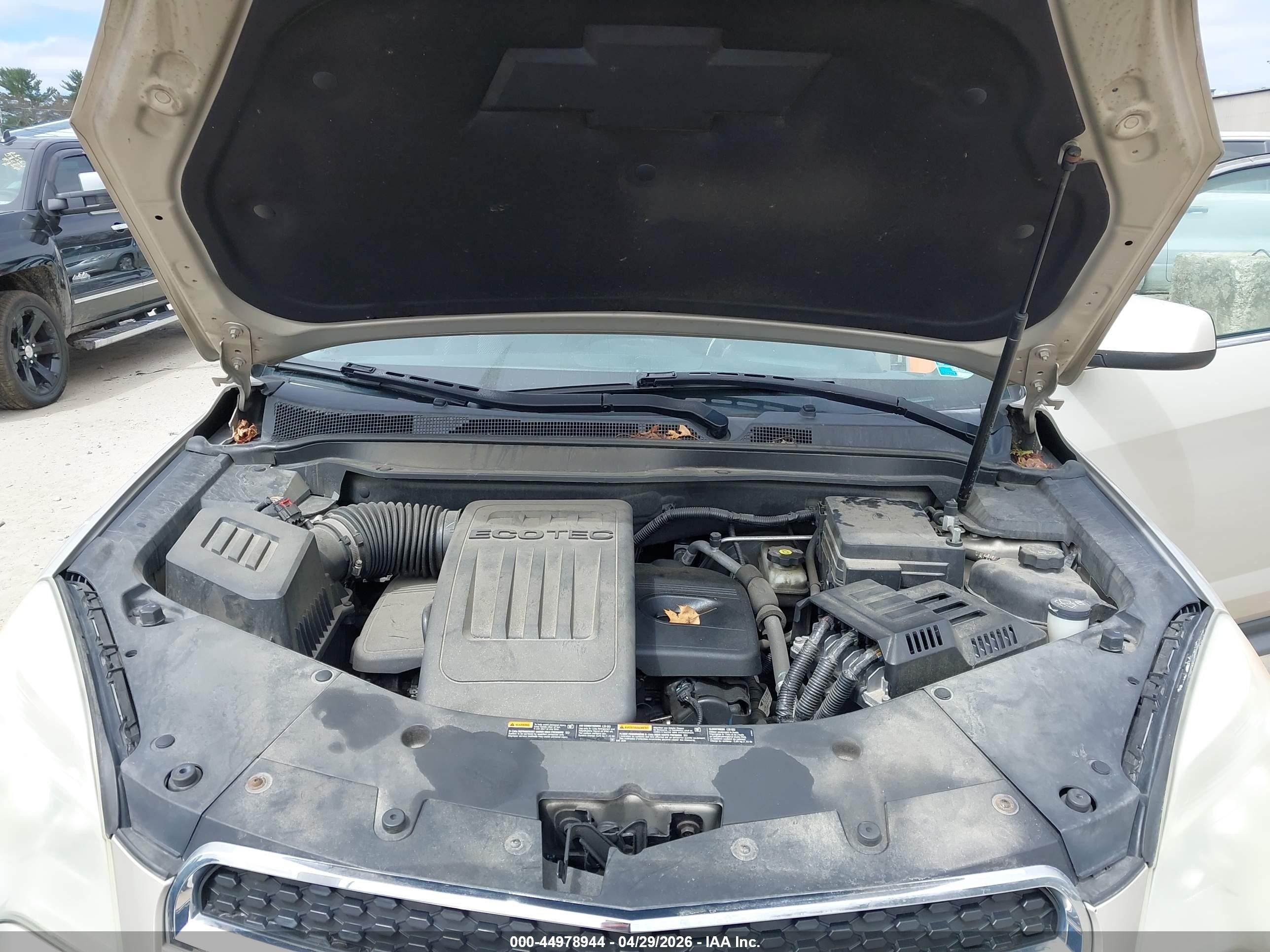 2012 Chevrolet Equinox 1lt Золотой vin: 2GNFLEEK6C6181505