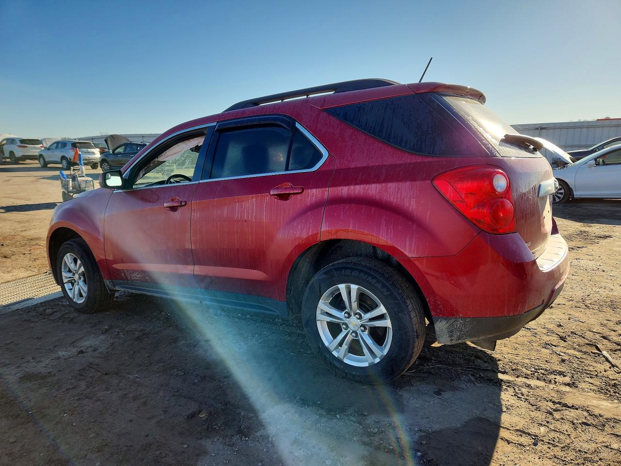 2013 Chevrolet Equinox Lt Red vin: 2GNFLEEK6D6186625