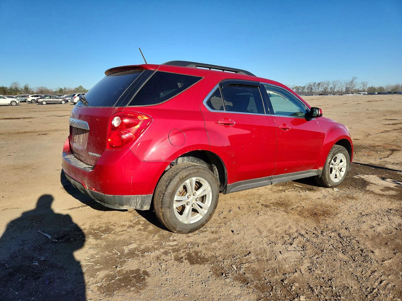 2013 Chevrolet Equinox Lt Red vin: 2GNFLEEK6D6186625